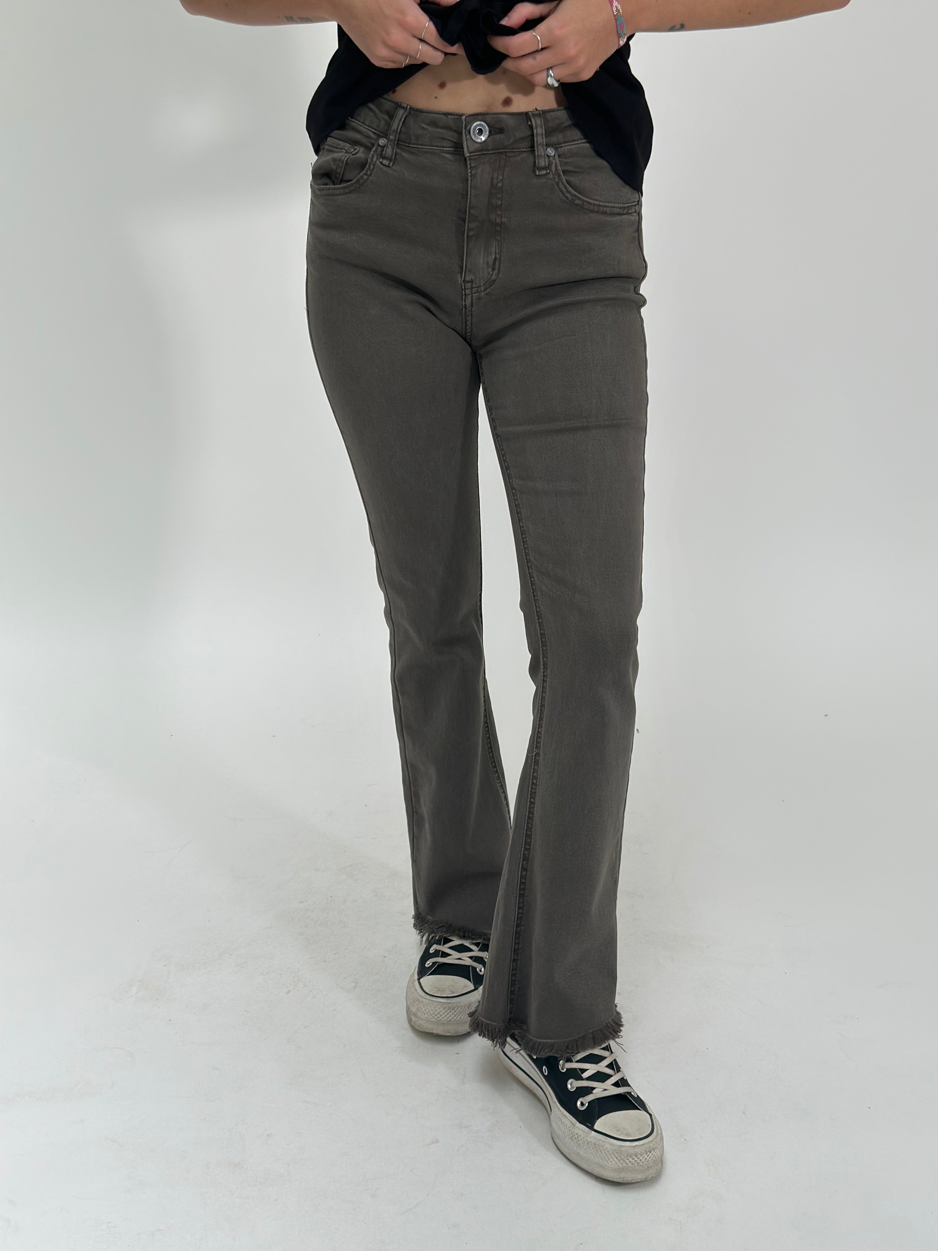Pantalone trombetta 6826 MOCHA