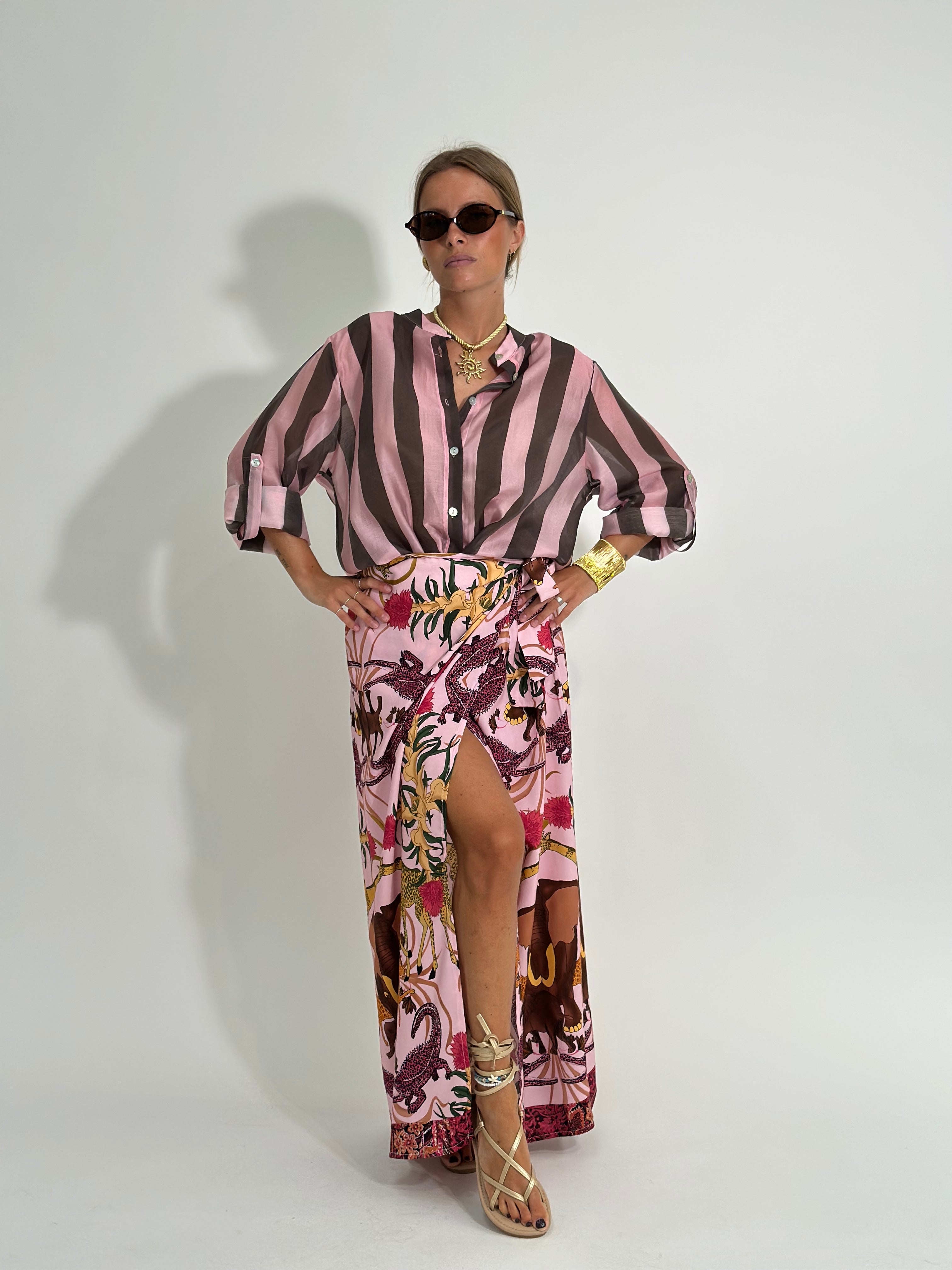 Camicia riga 21504 SAVANA