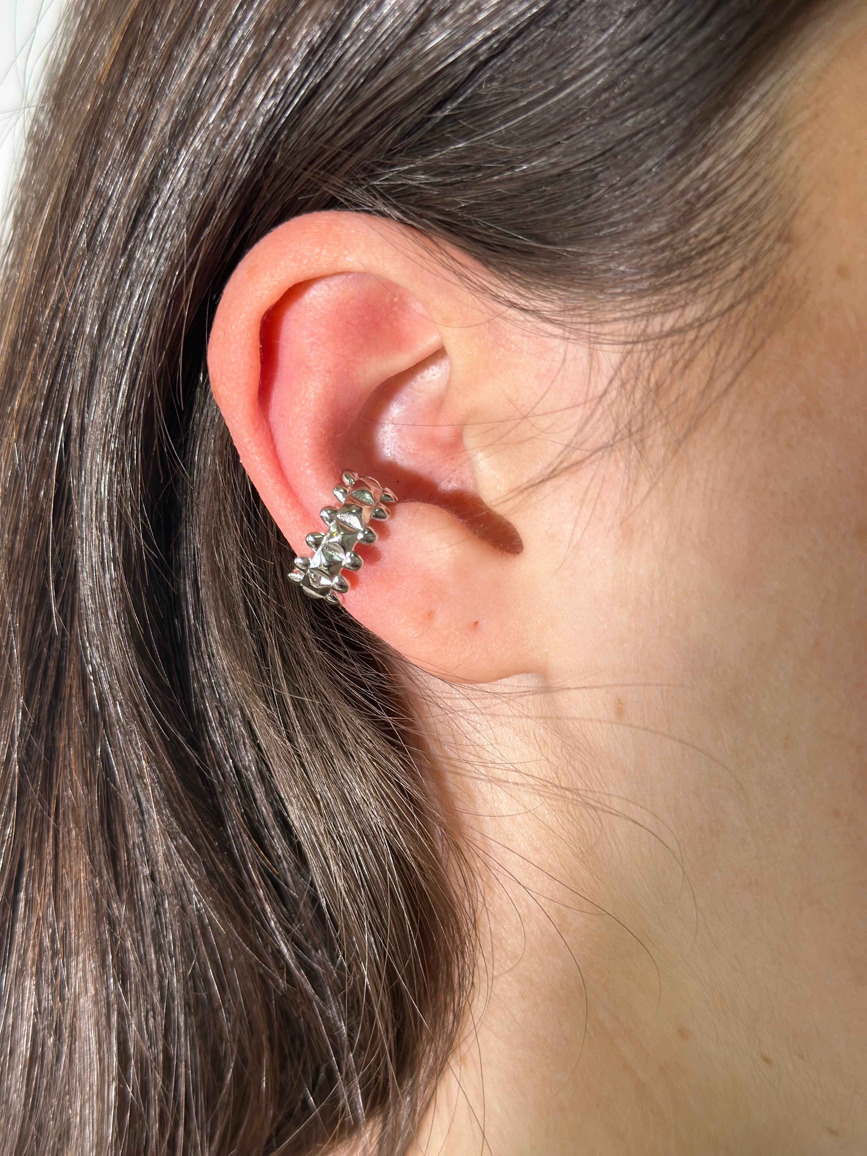 Earcuff MIX ARGENTO