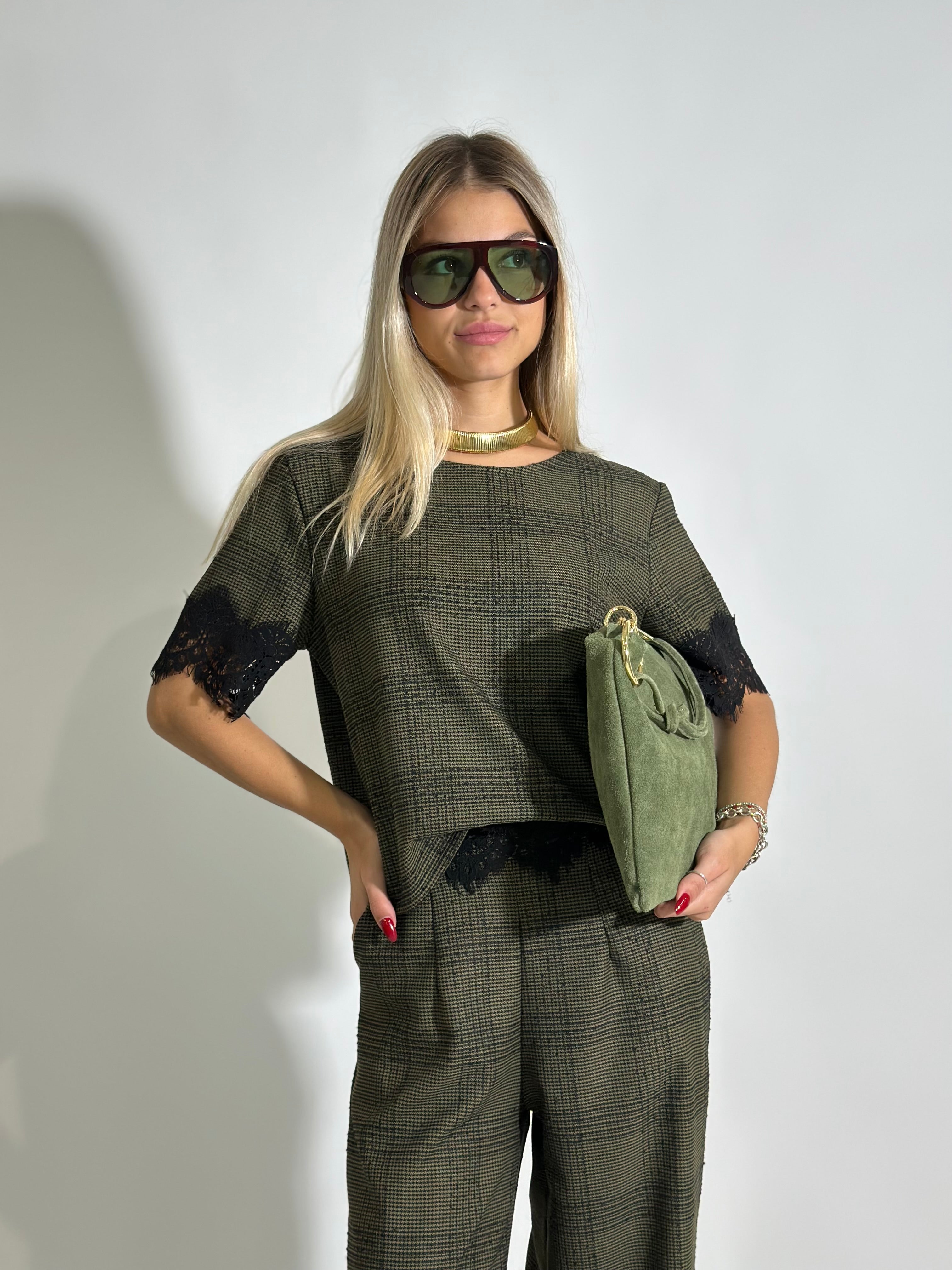 Completo madras 6753 VERDE
