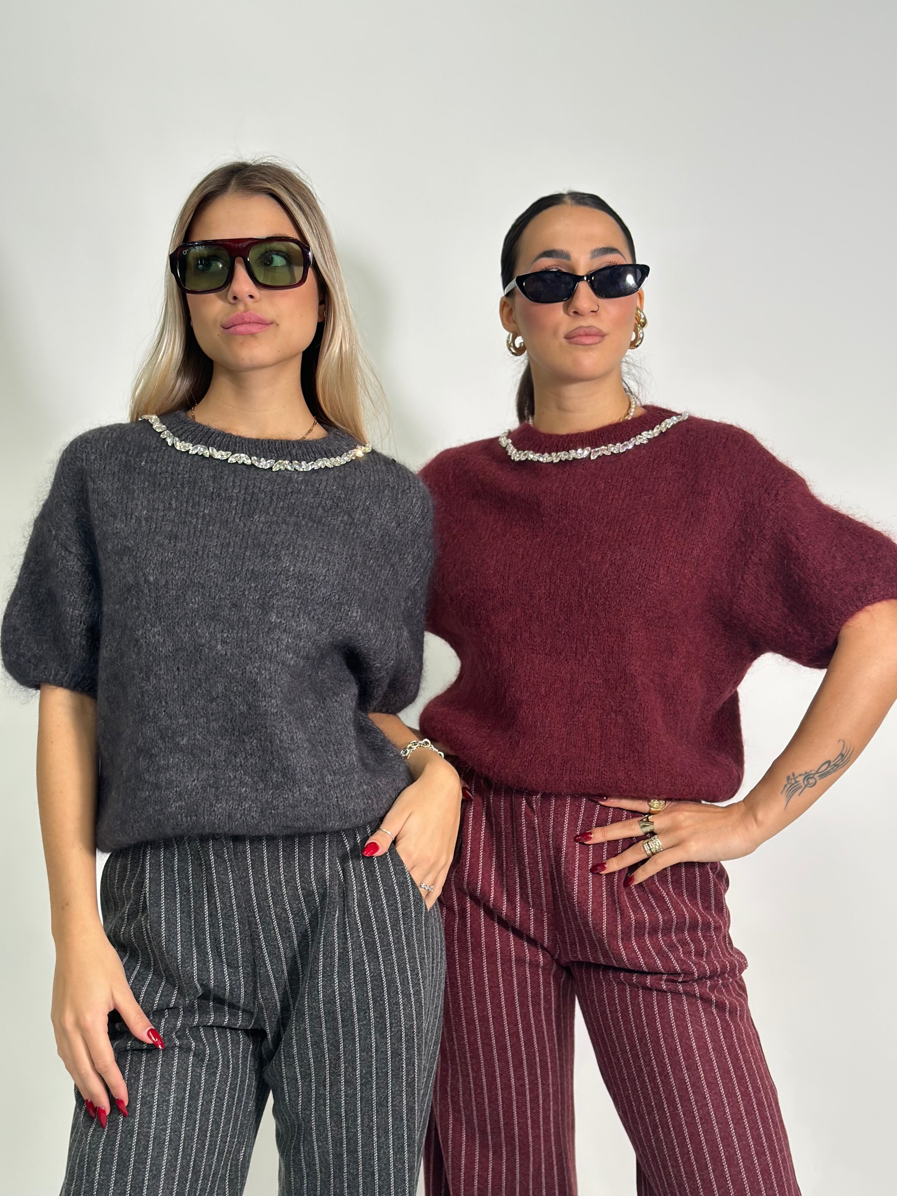 Maglia cristalli 3802