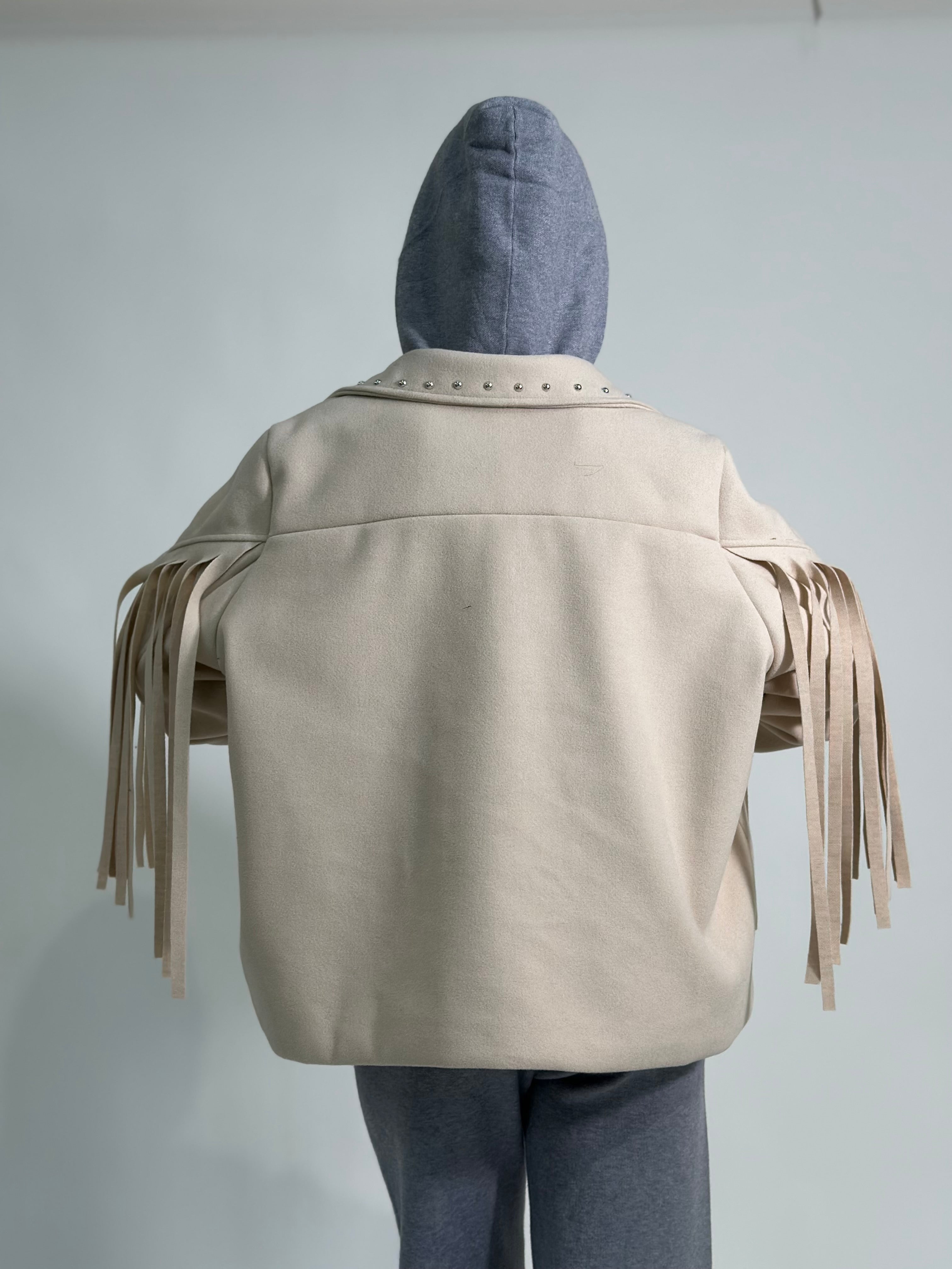 Giacca frange A11944