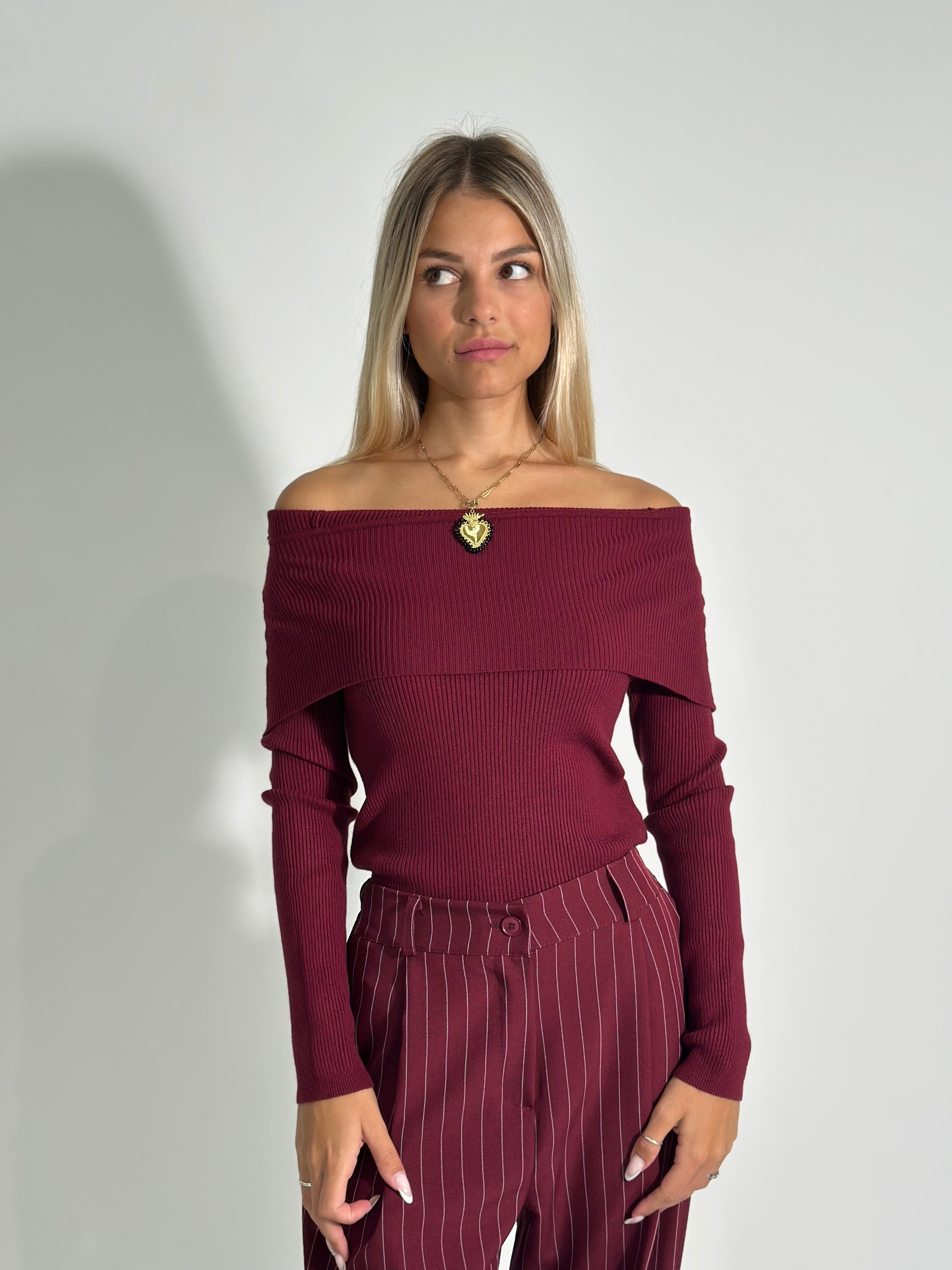 Maglia omerale 5203 BURGUNDY