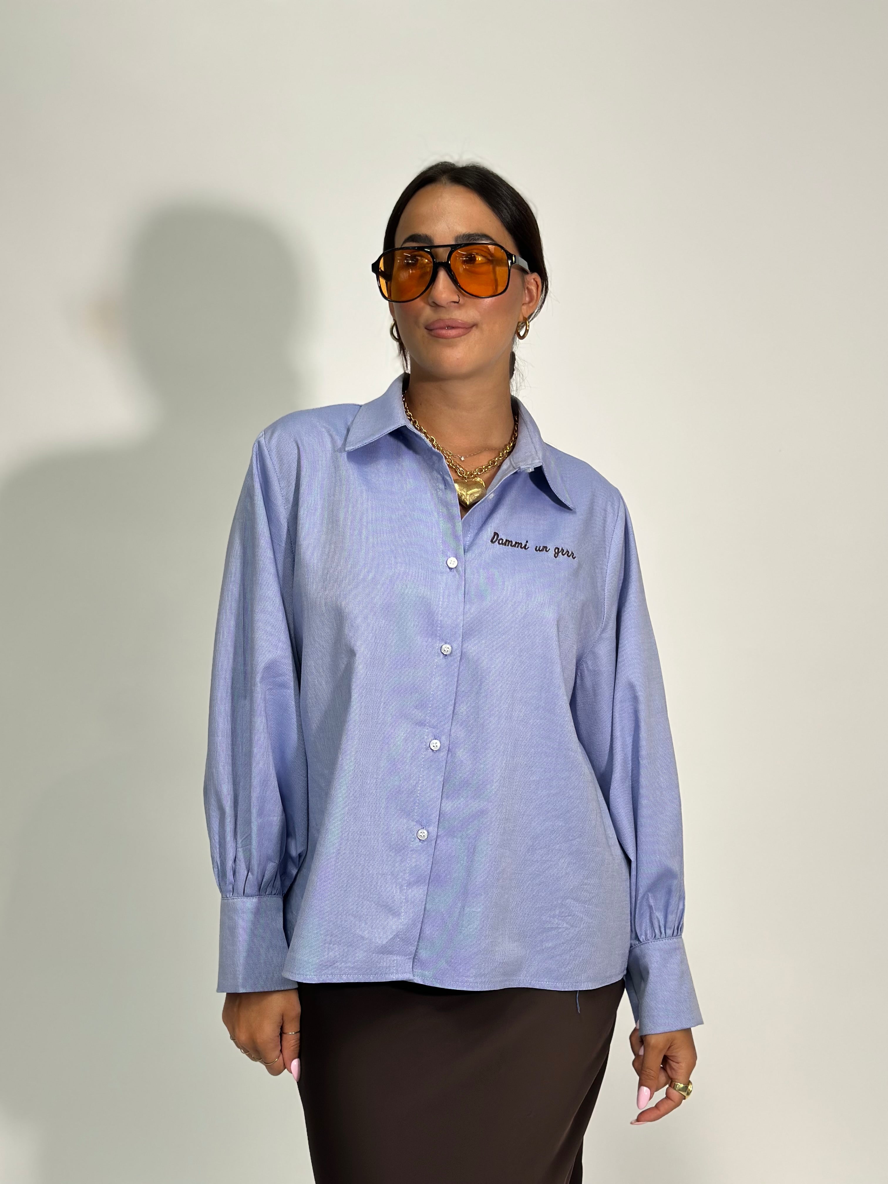 Camicia Grrr 27598 AZZURRO