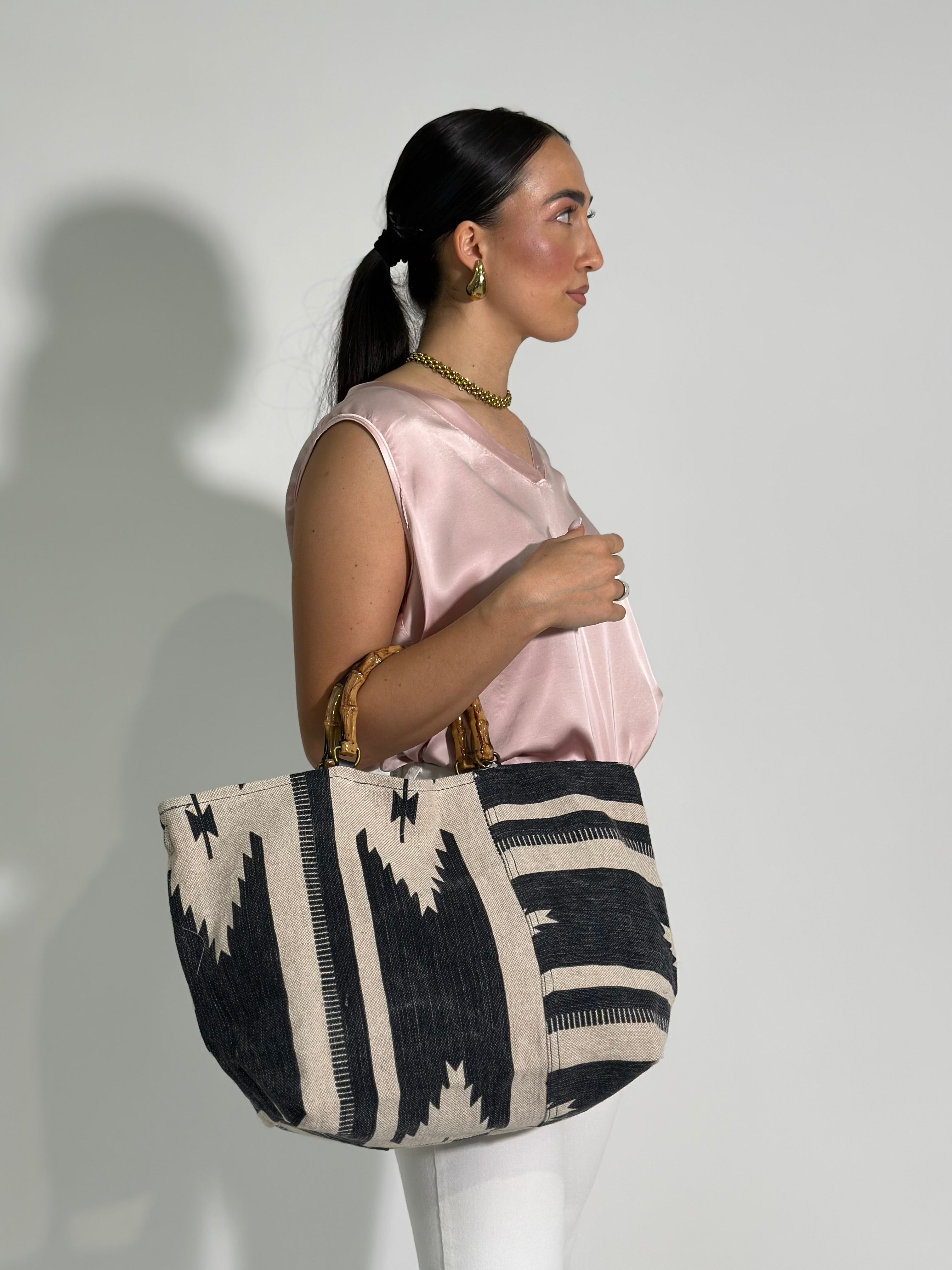 Borsa bambù maxi 3809