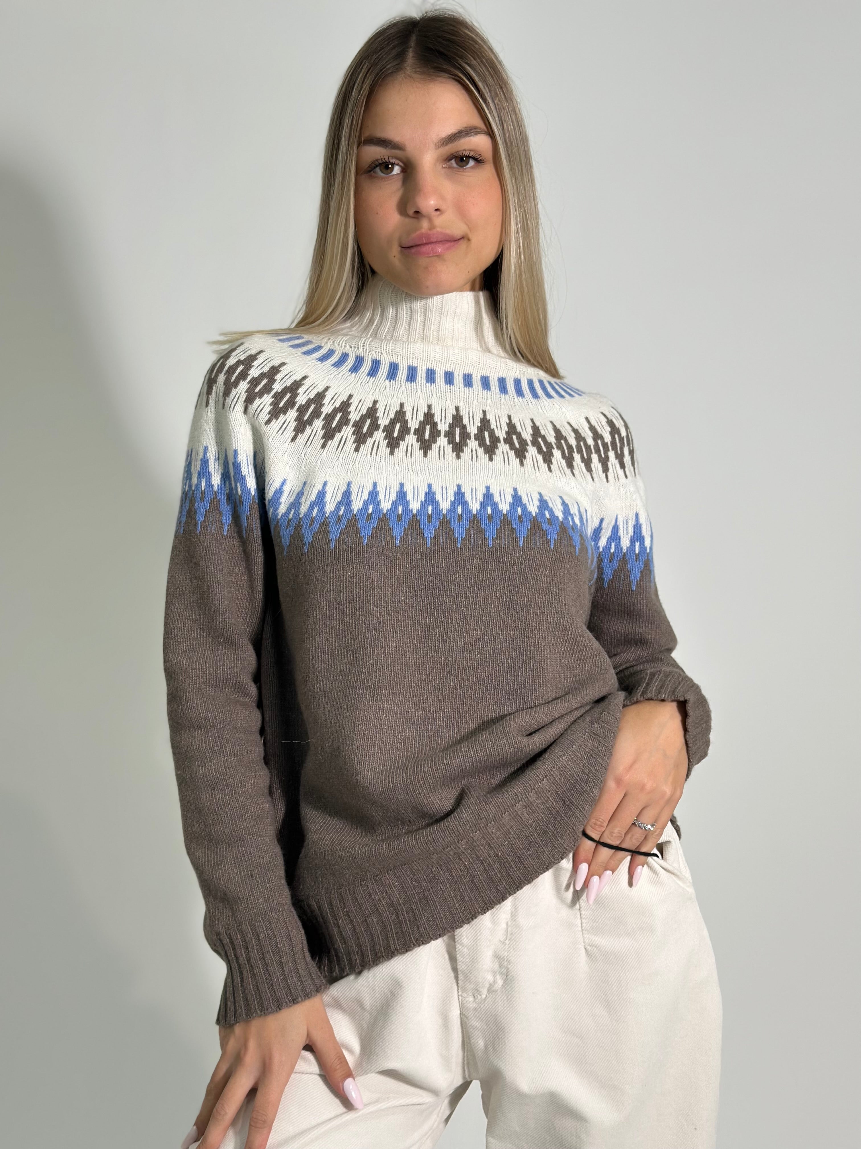 Maglia norvegese 8240 MORO