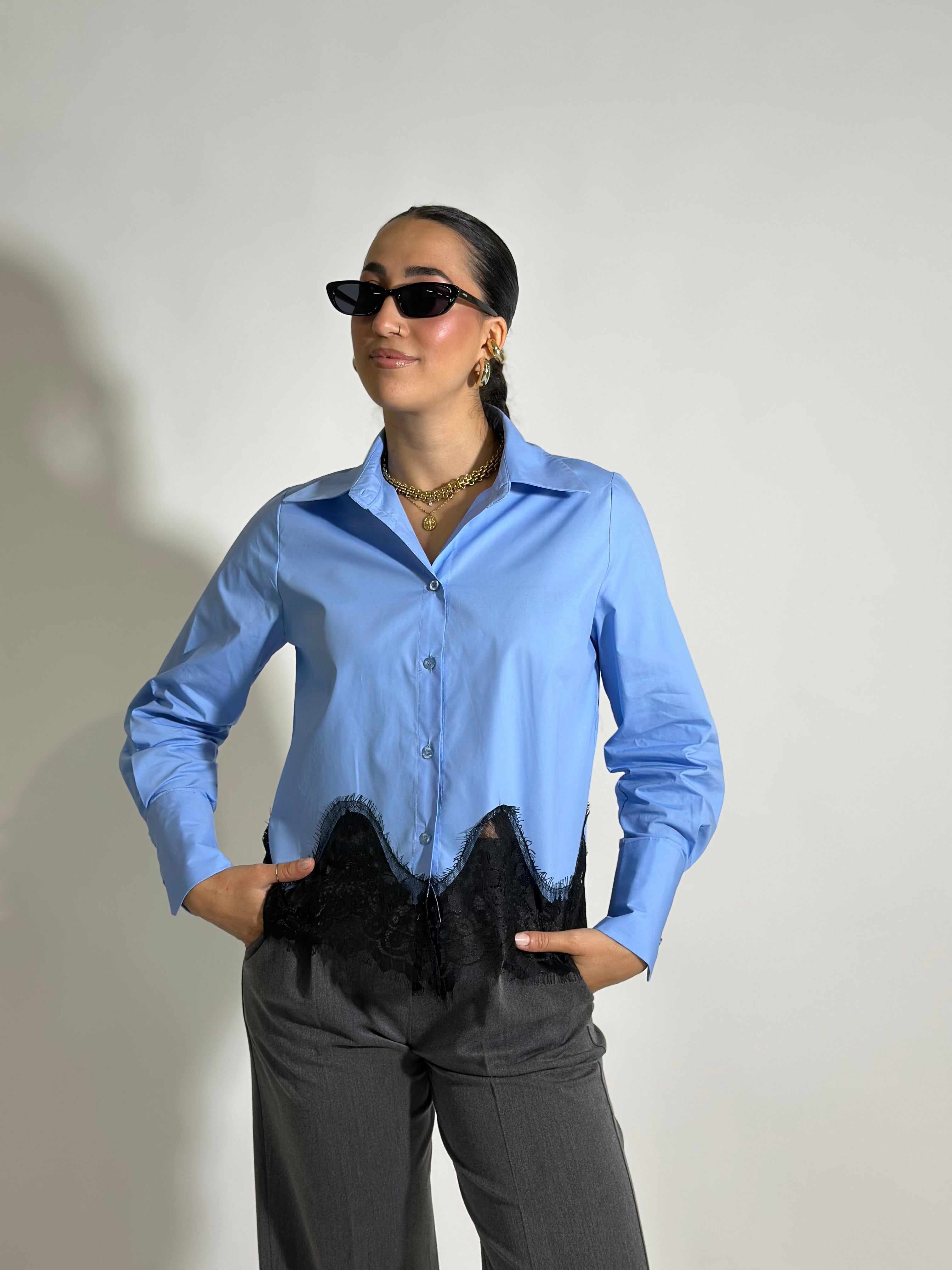 Camicia pizzo 4793-U