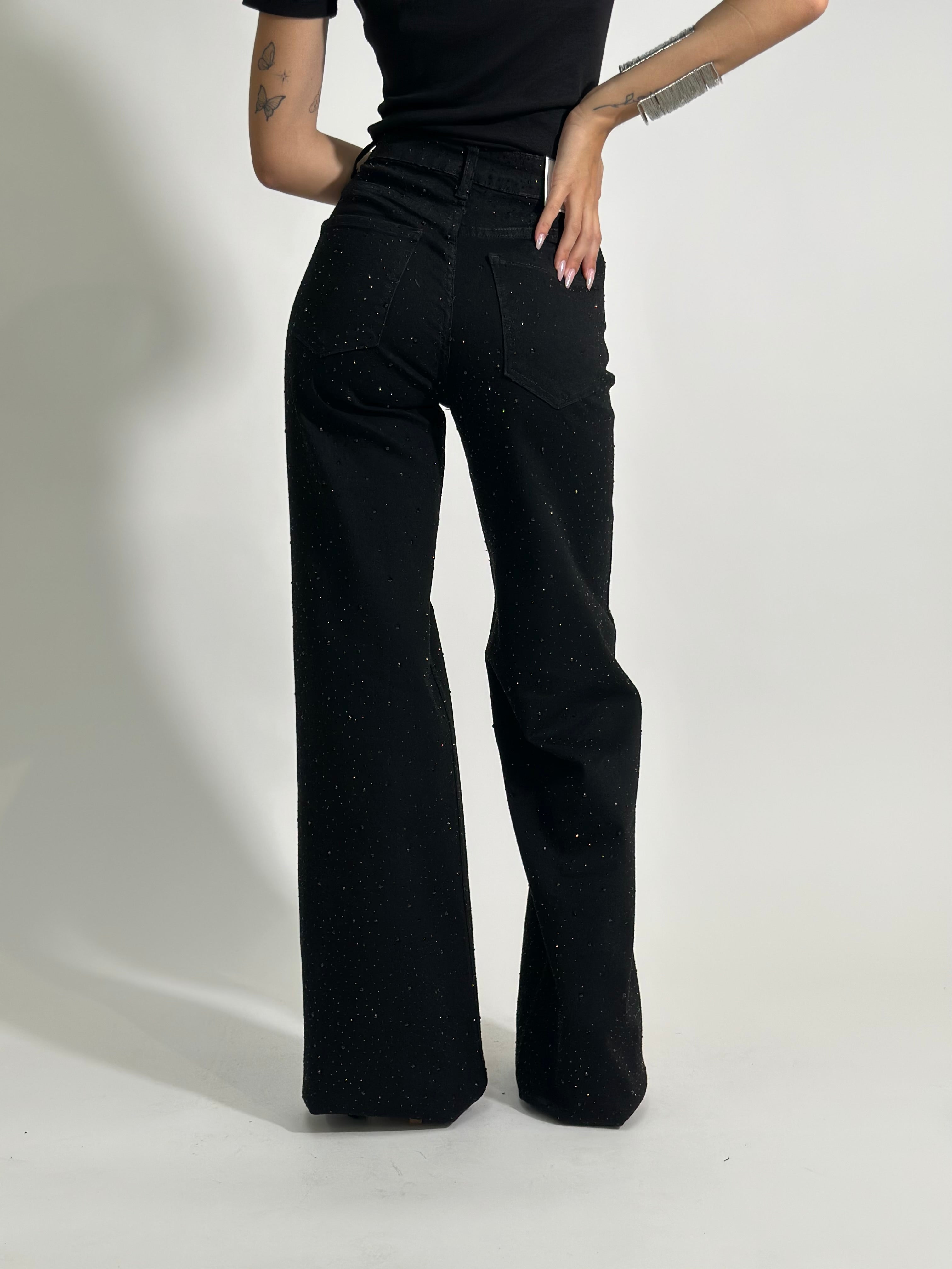 Jeans strass JK8128