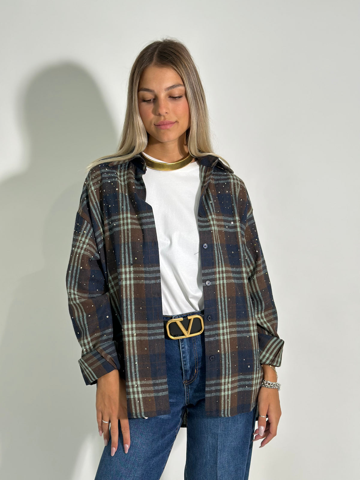 Camicia a quadri star 1420 MORO