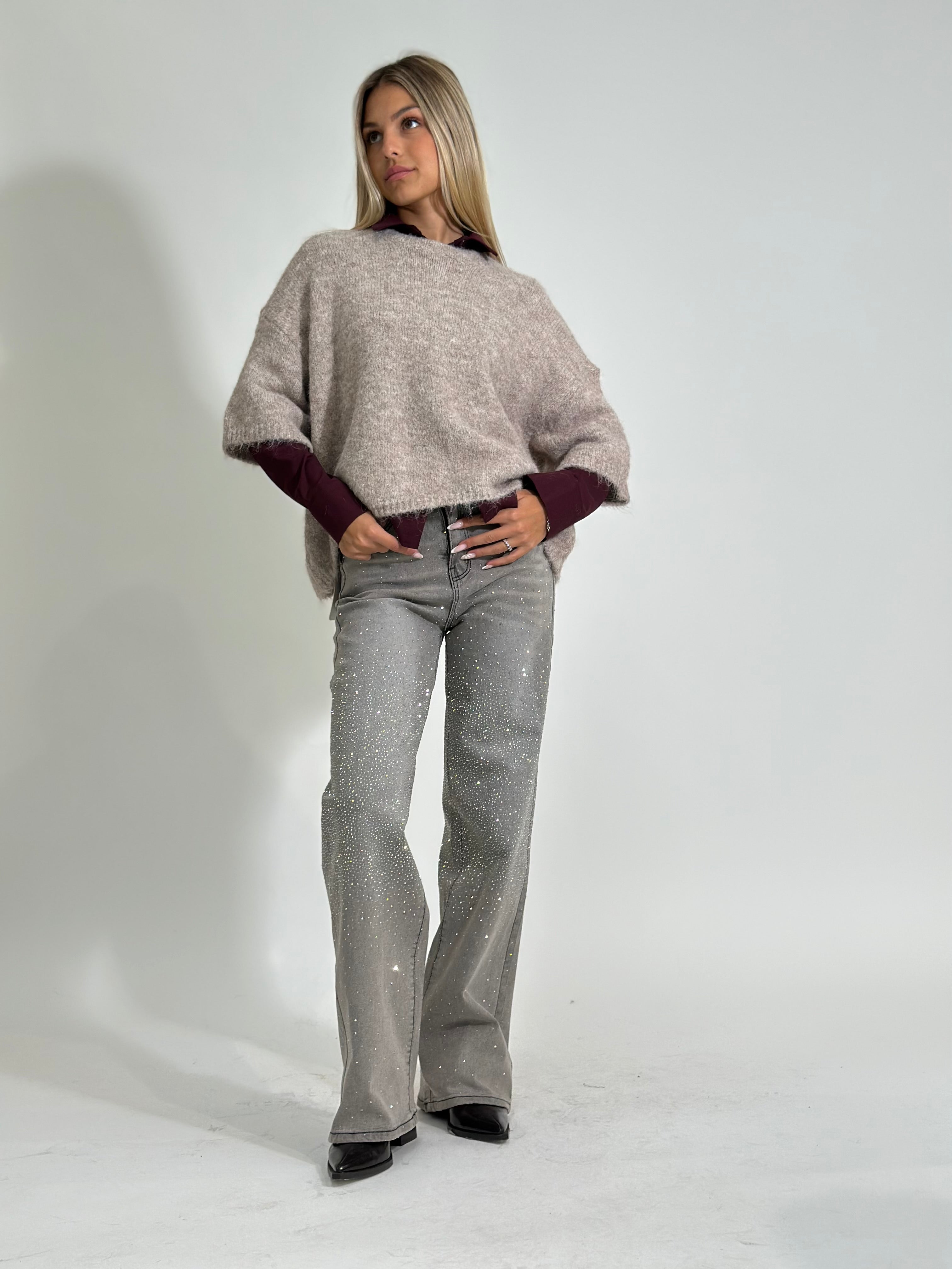 Jeans strass 012