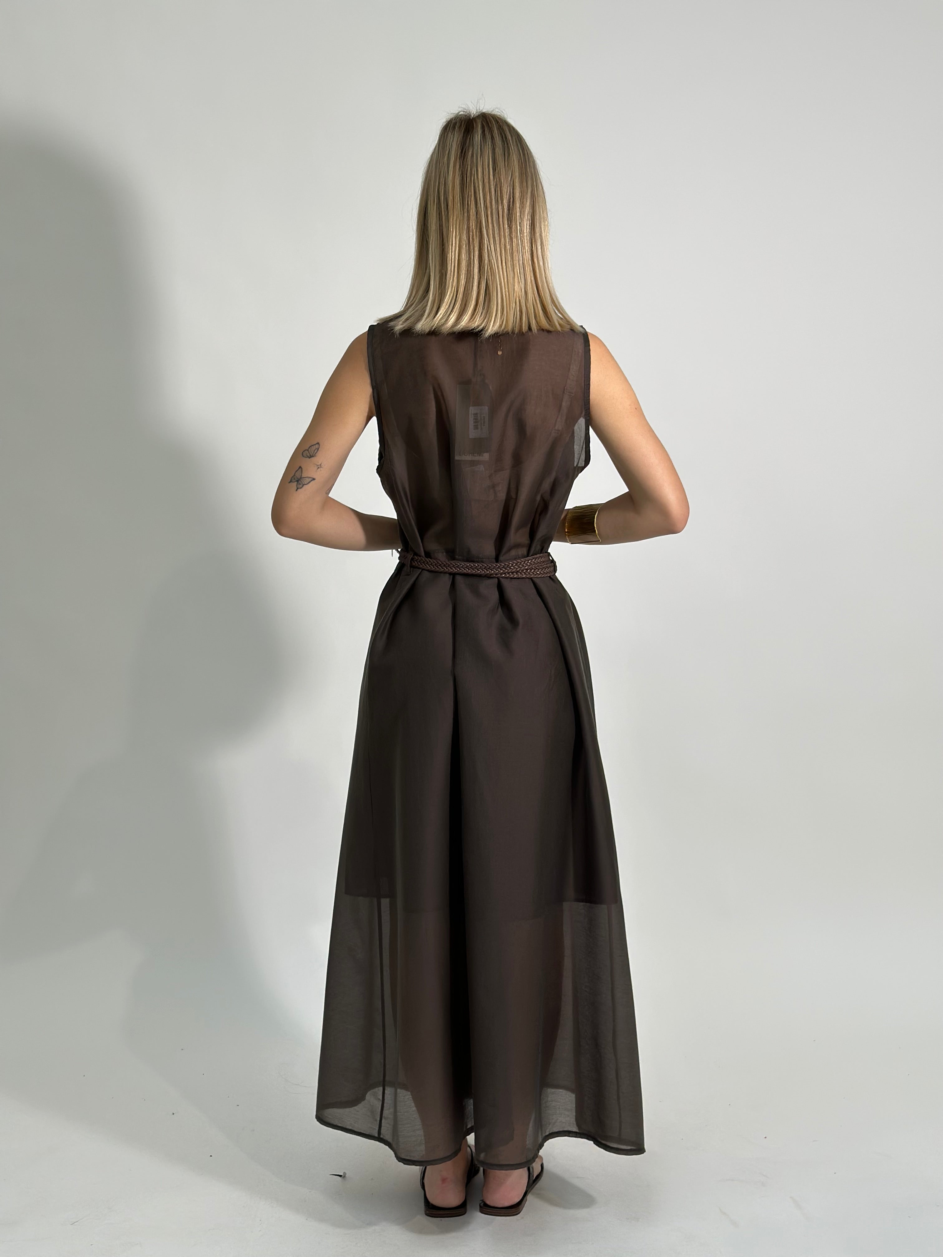 Abito chemisier tencel 28627