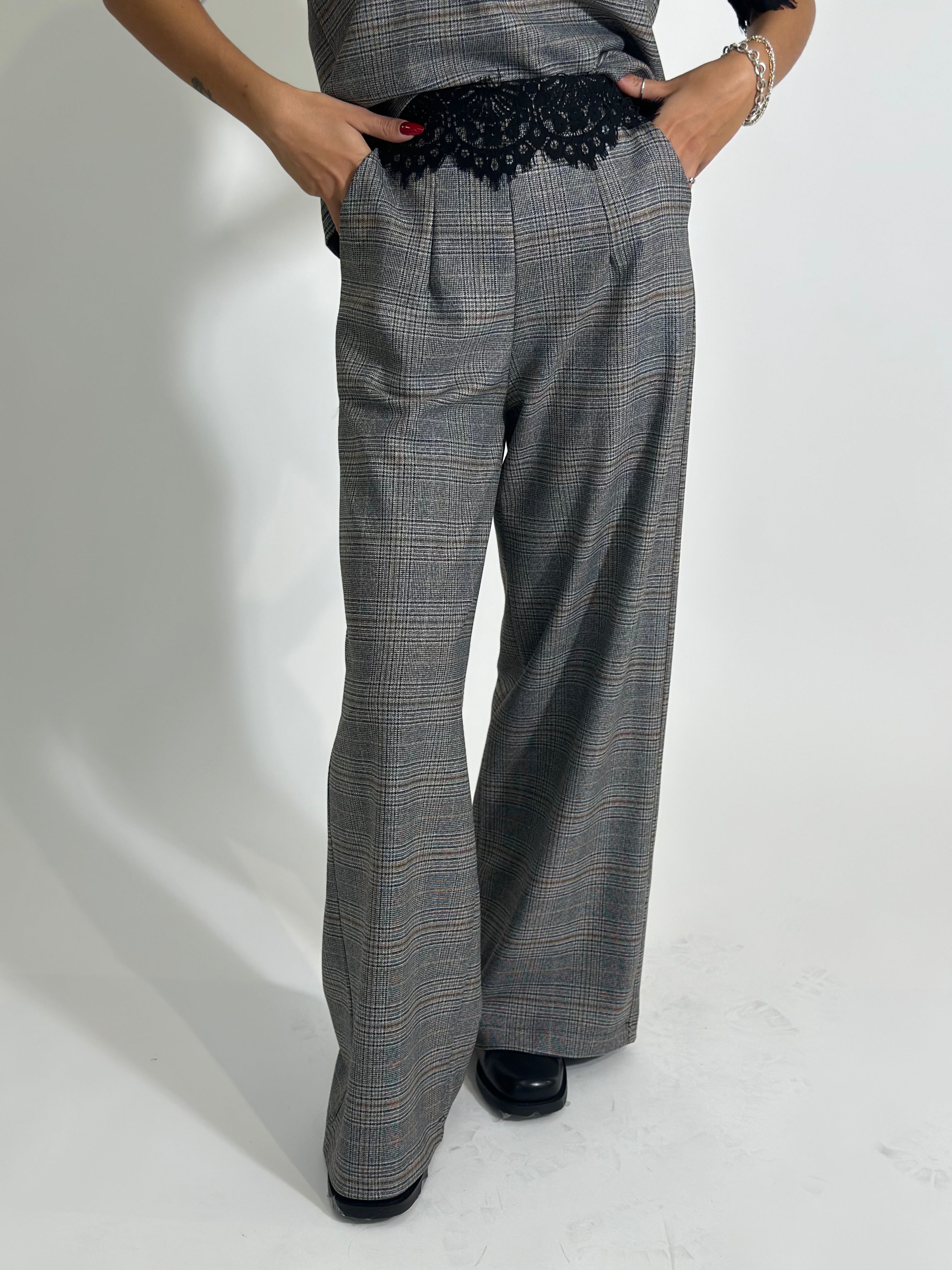 Completo madras 6753 GRIGIO