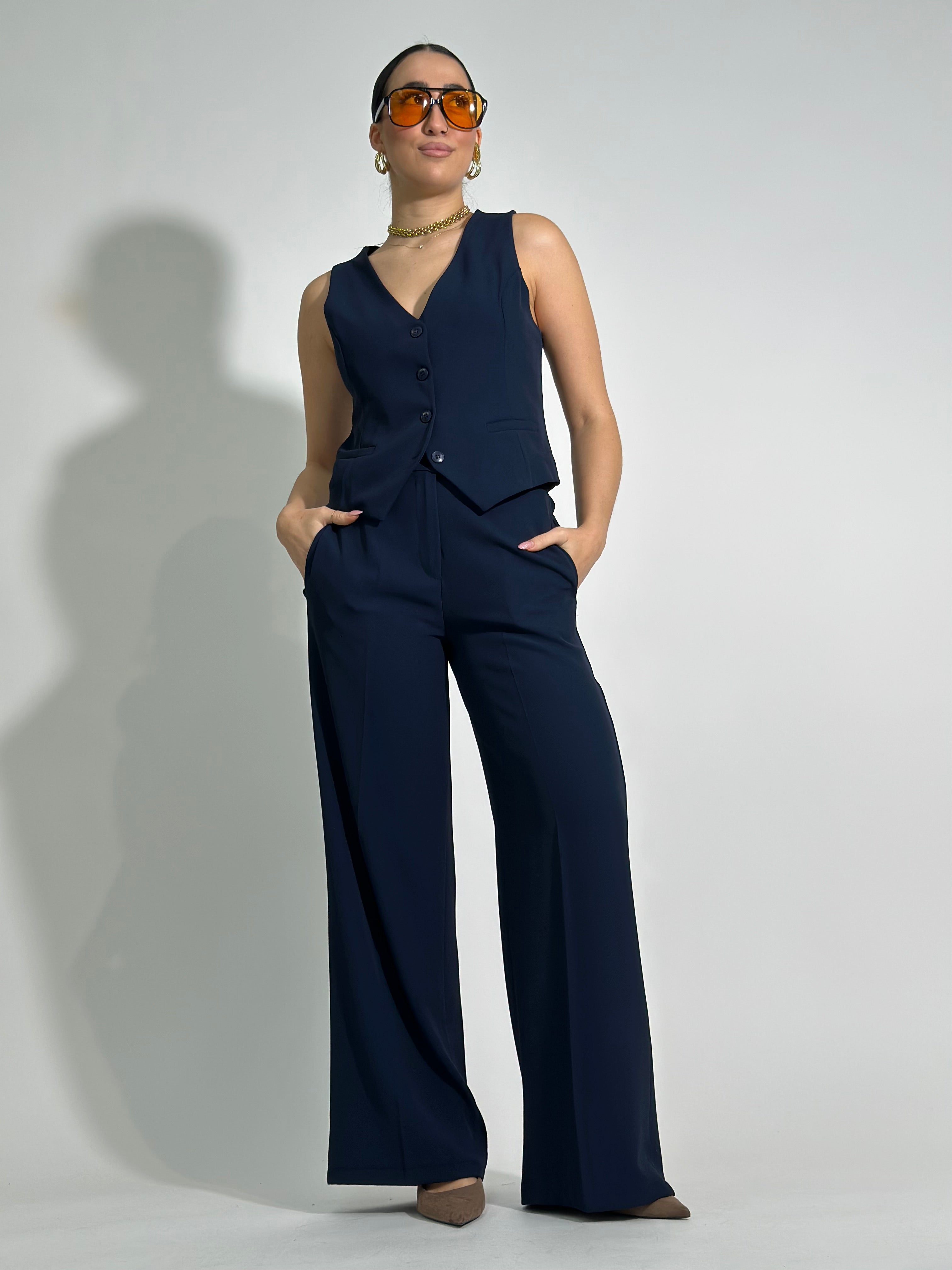 Pantalone birkin fluido 6231