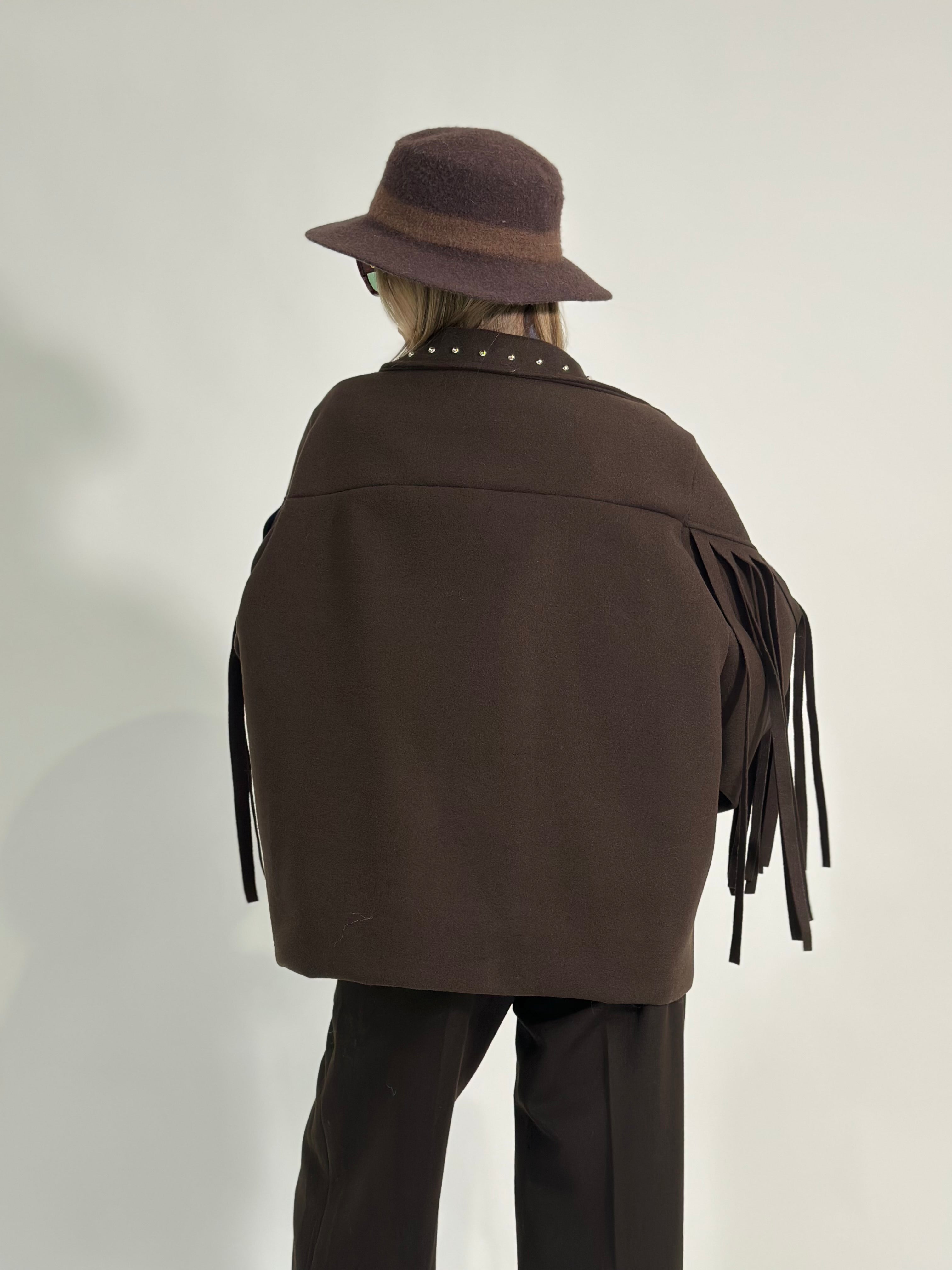 Giacca frange A11944