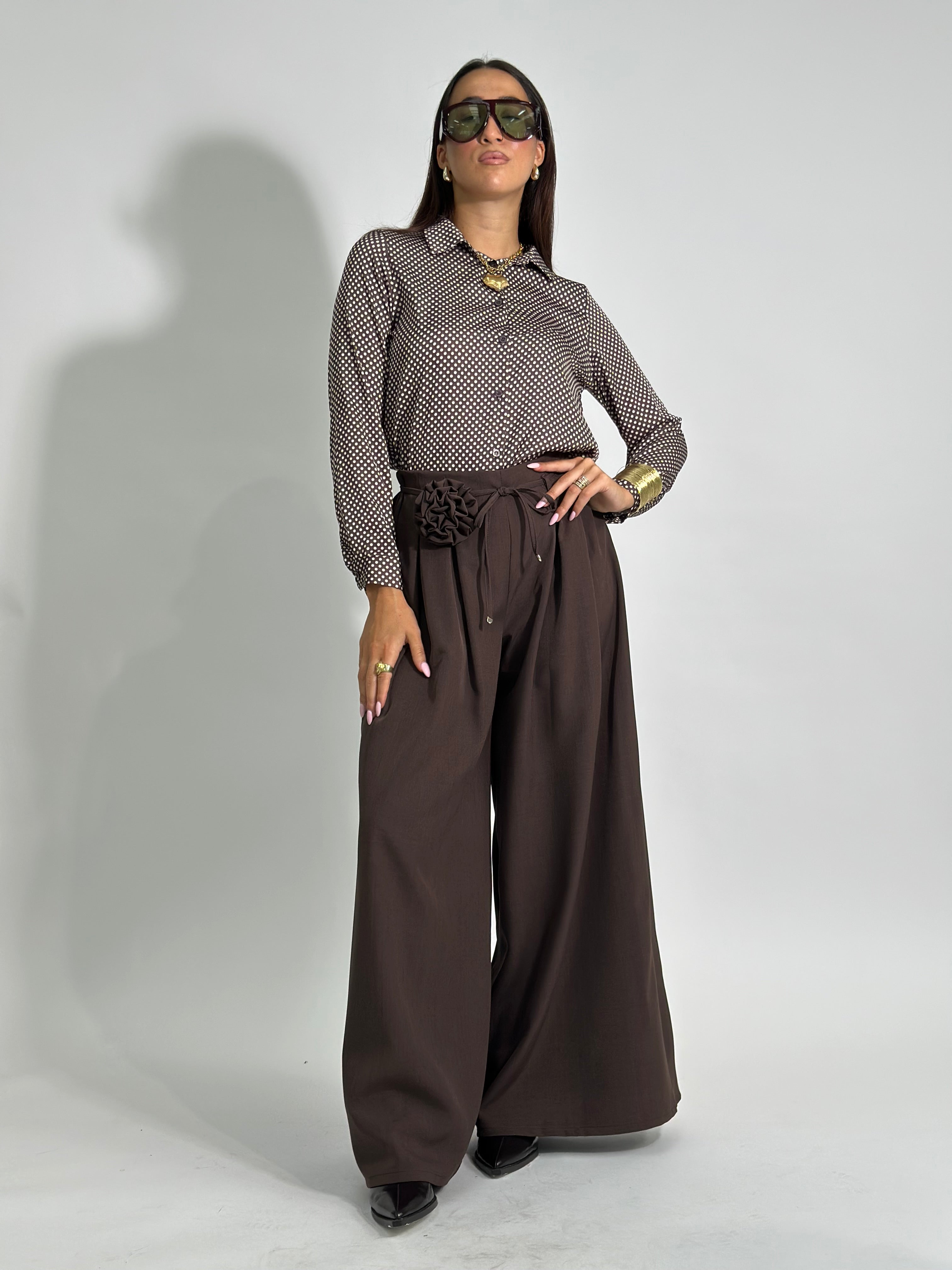 Camicia pois 24244C MORO
