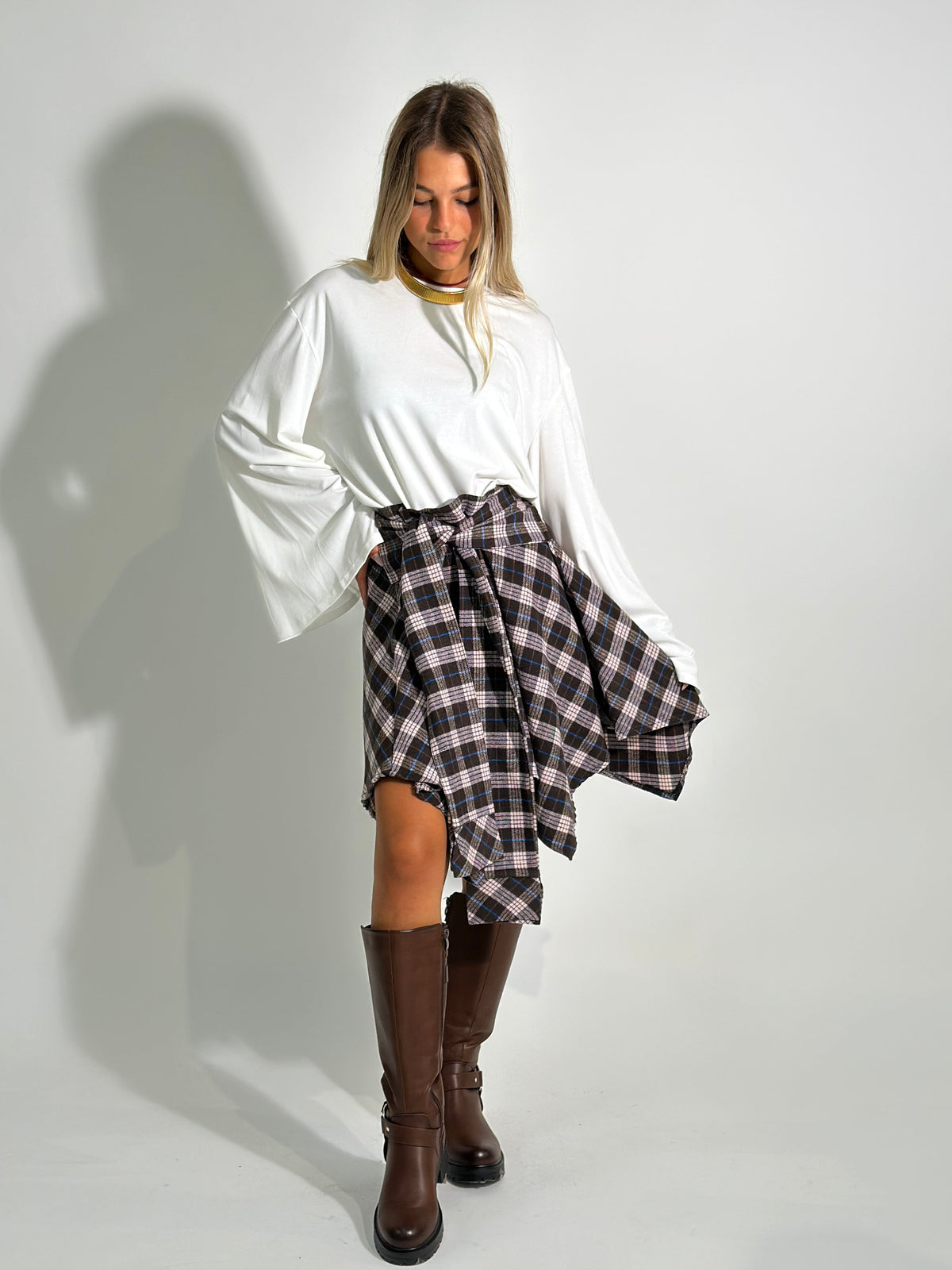 Gonna camicia 2988 MORO