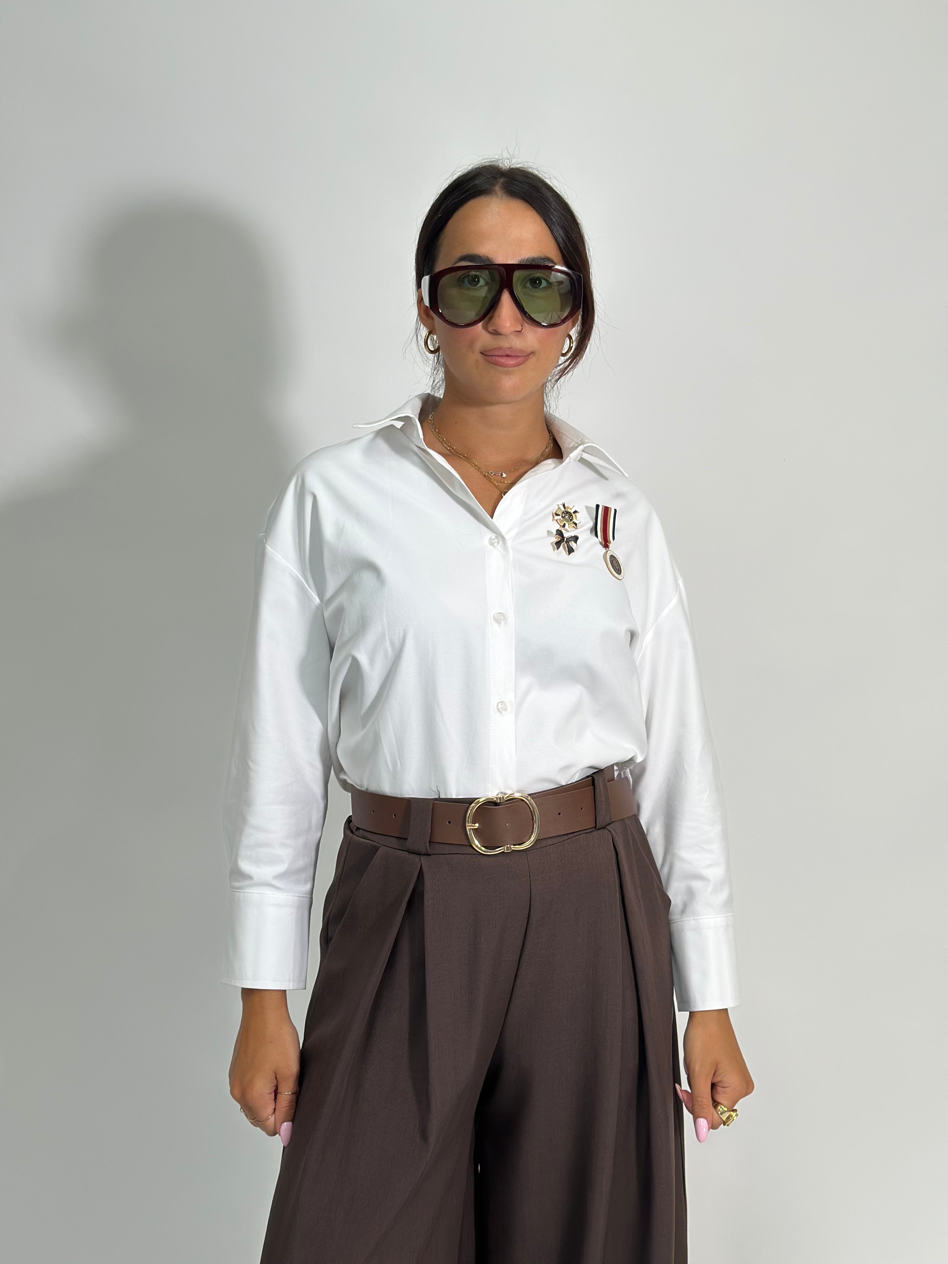 Camicia spille 707 BIANCO