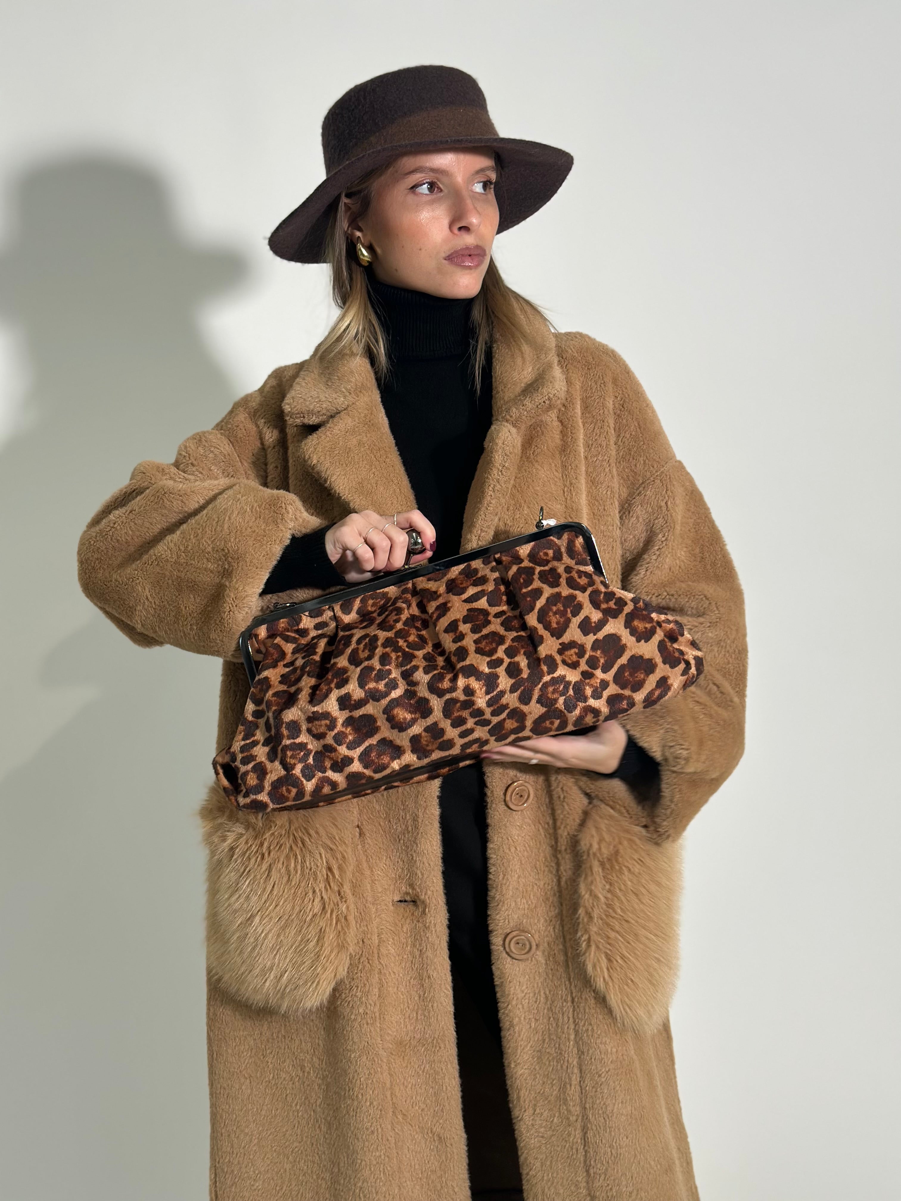 Borsa clutch animalier PH5336