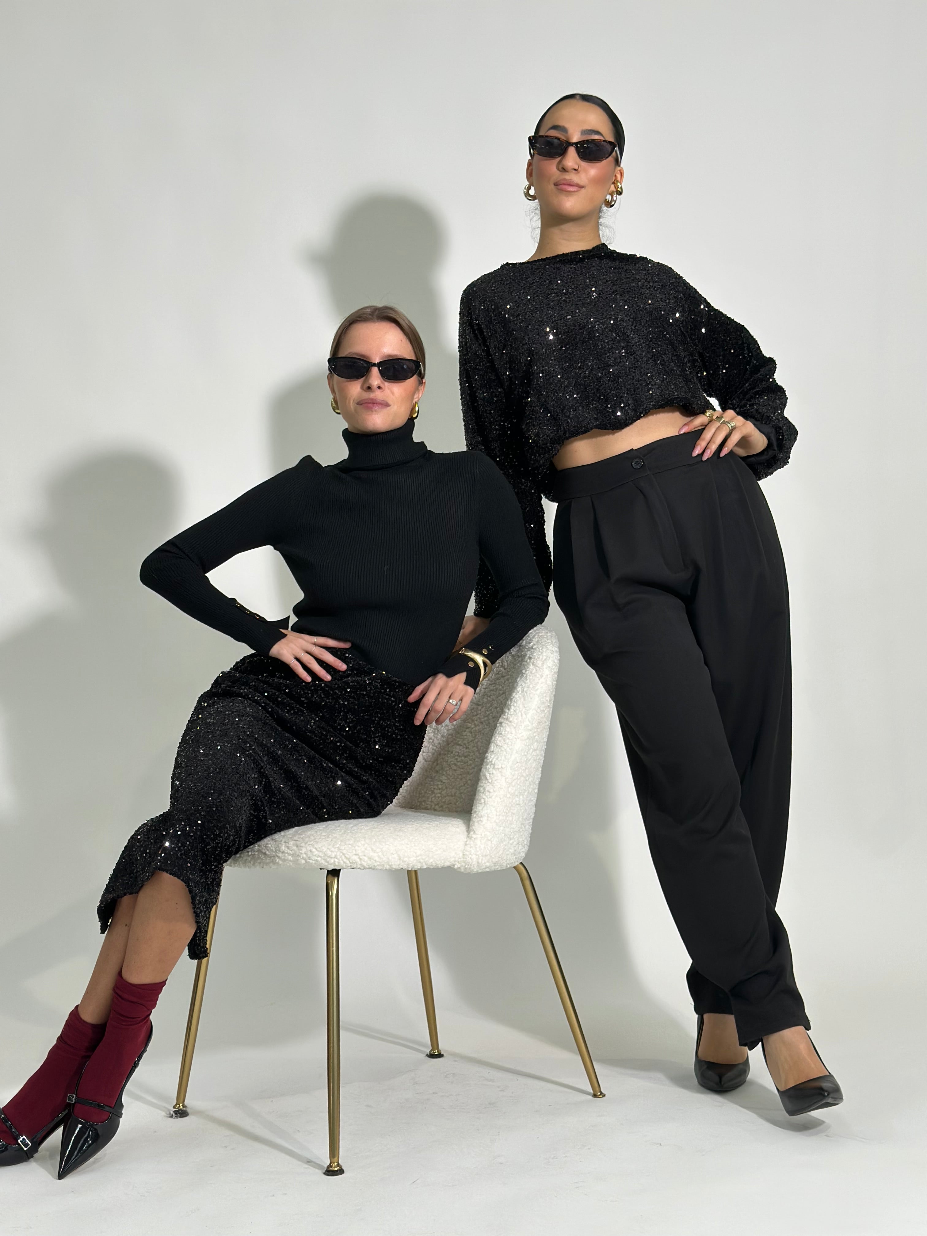 Pantalone baloon 21720 NERO