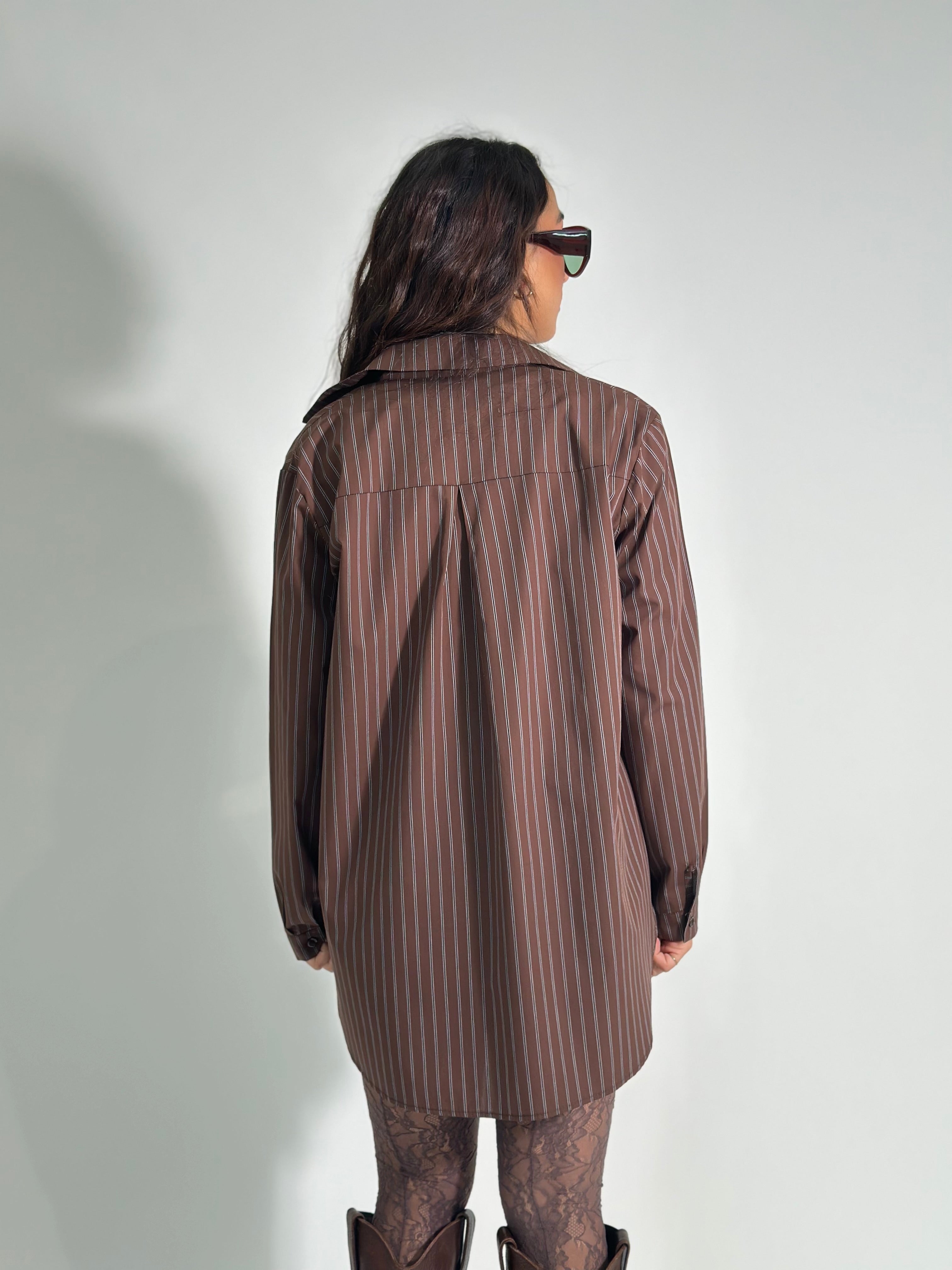 Camicia riga 50320 MORO