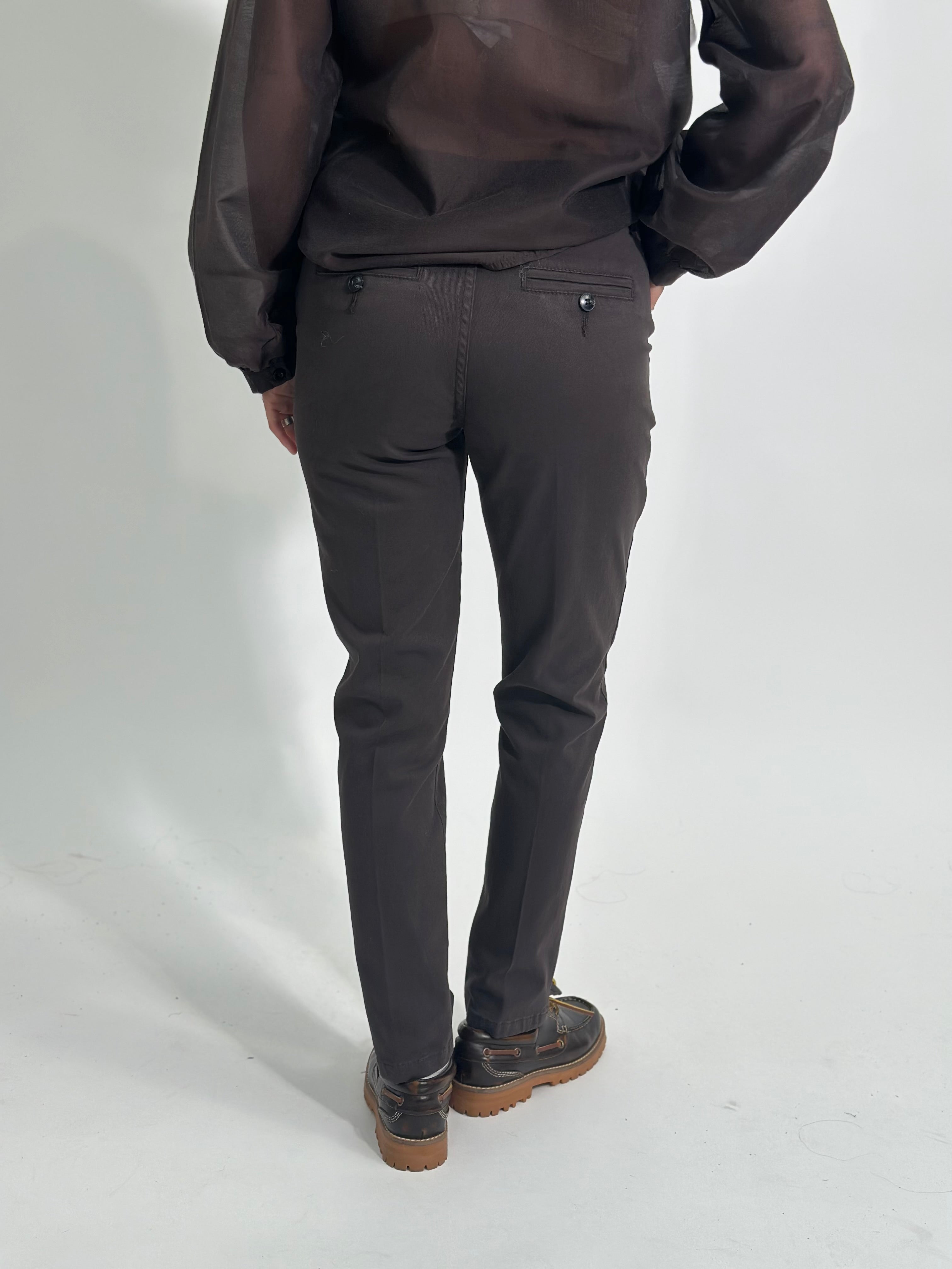 Pantalone chino 869 MARRONE