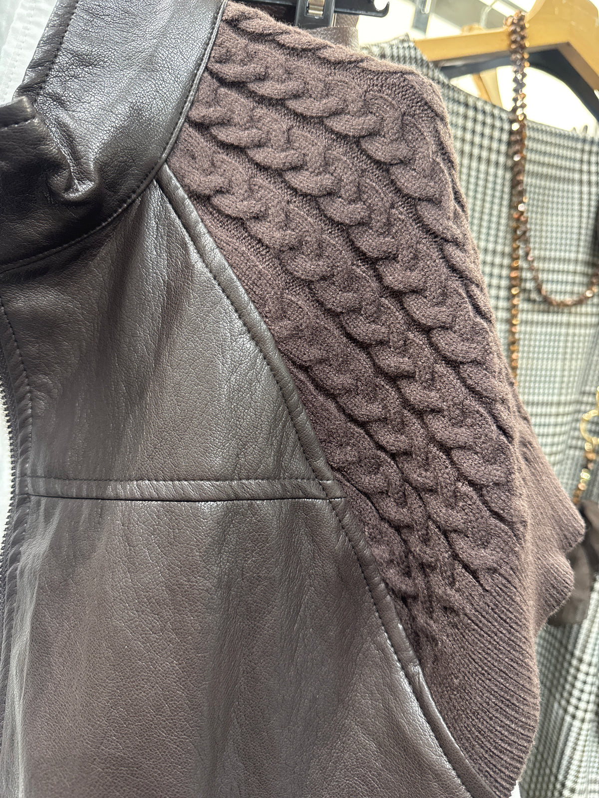 Gilet ecopelle M1357