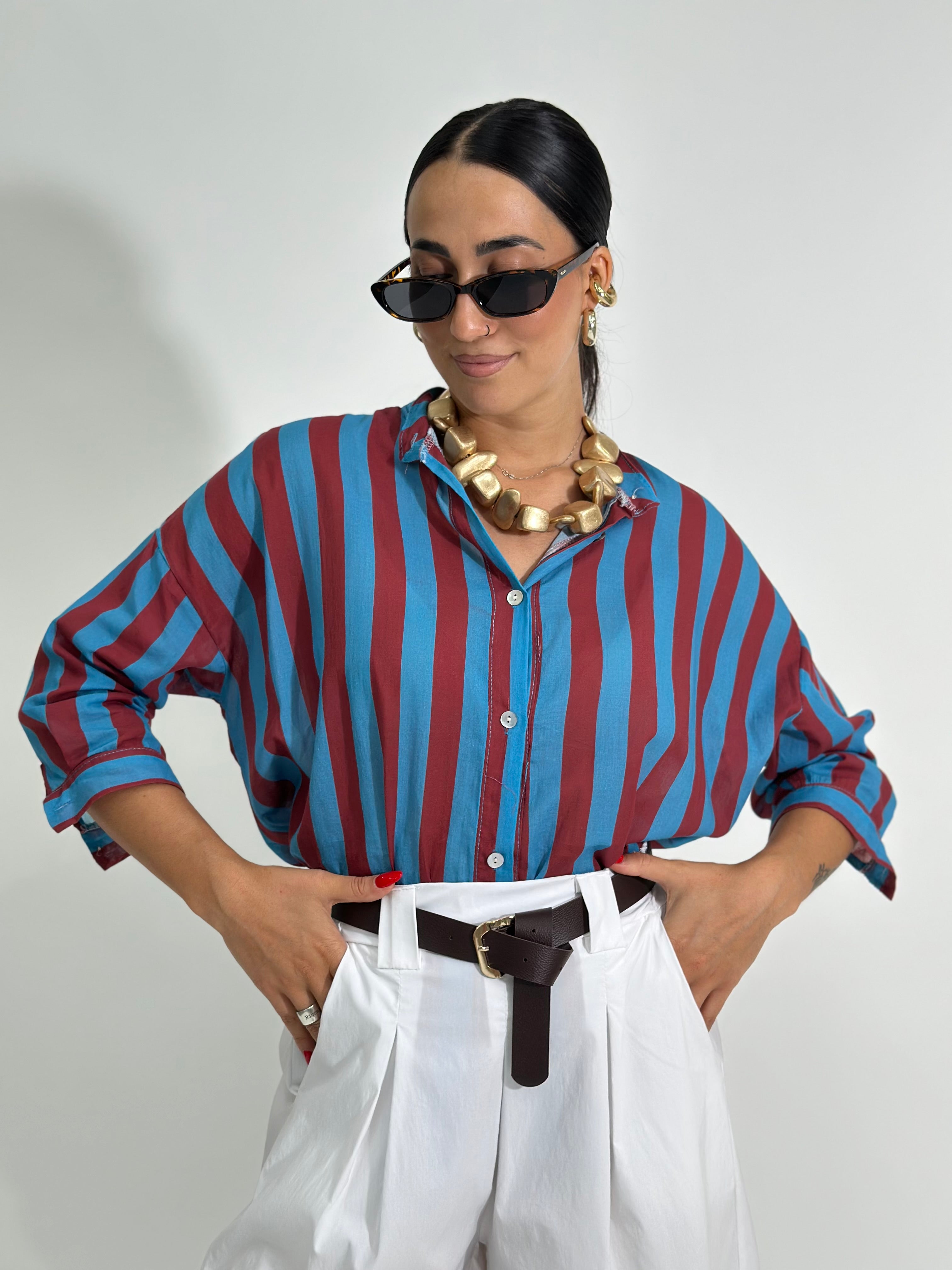 Camicia righe 164