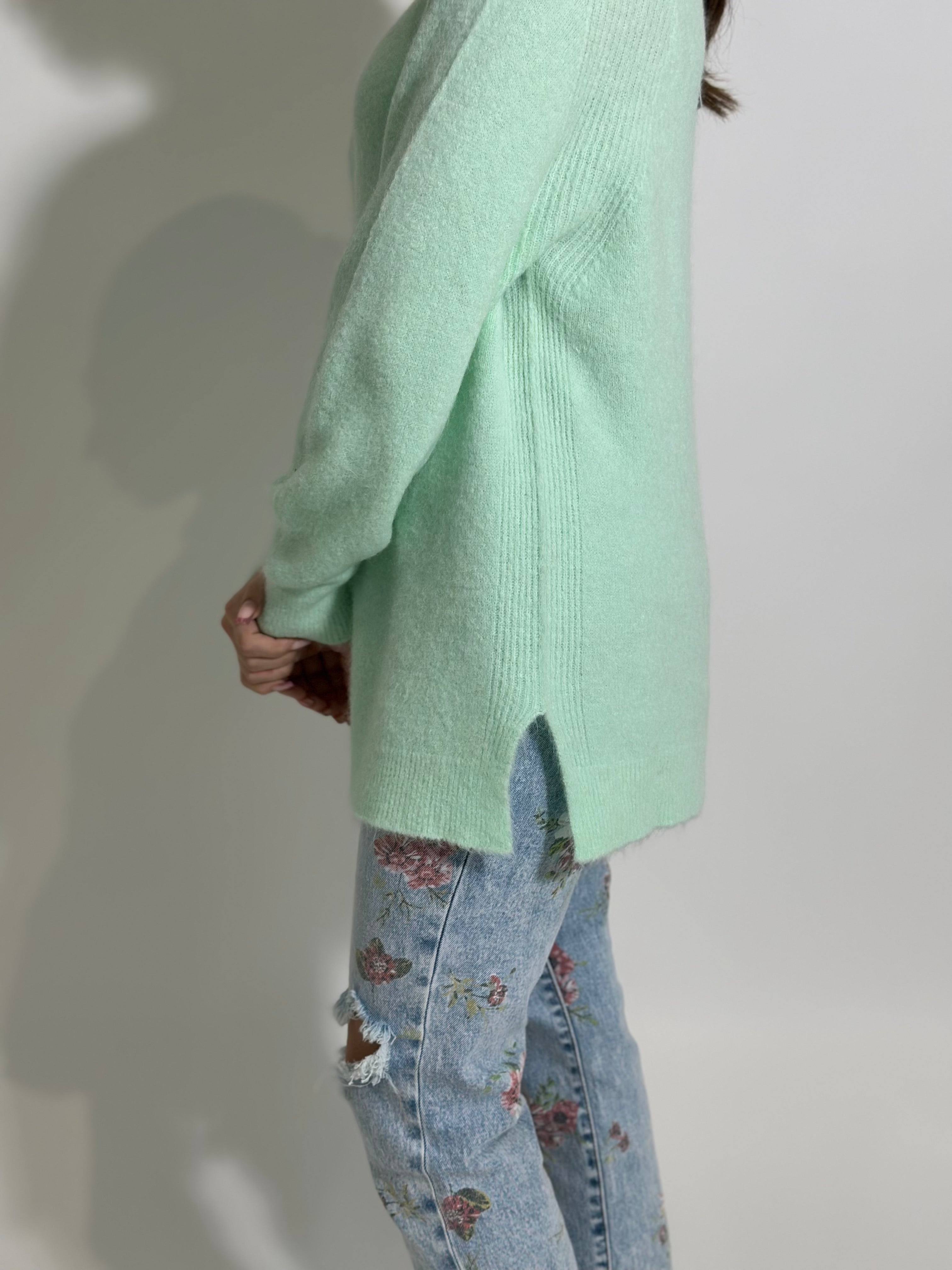 Maglia Alpaca LUMINA 0045 VERDE