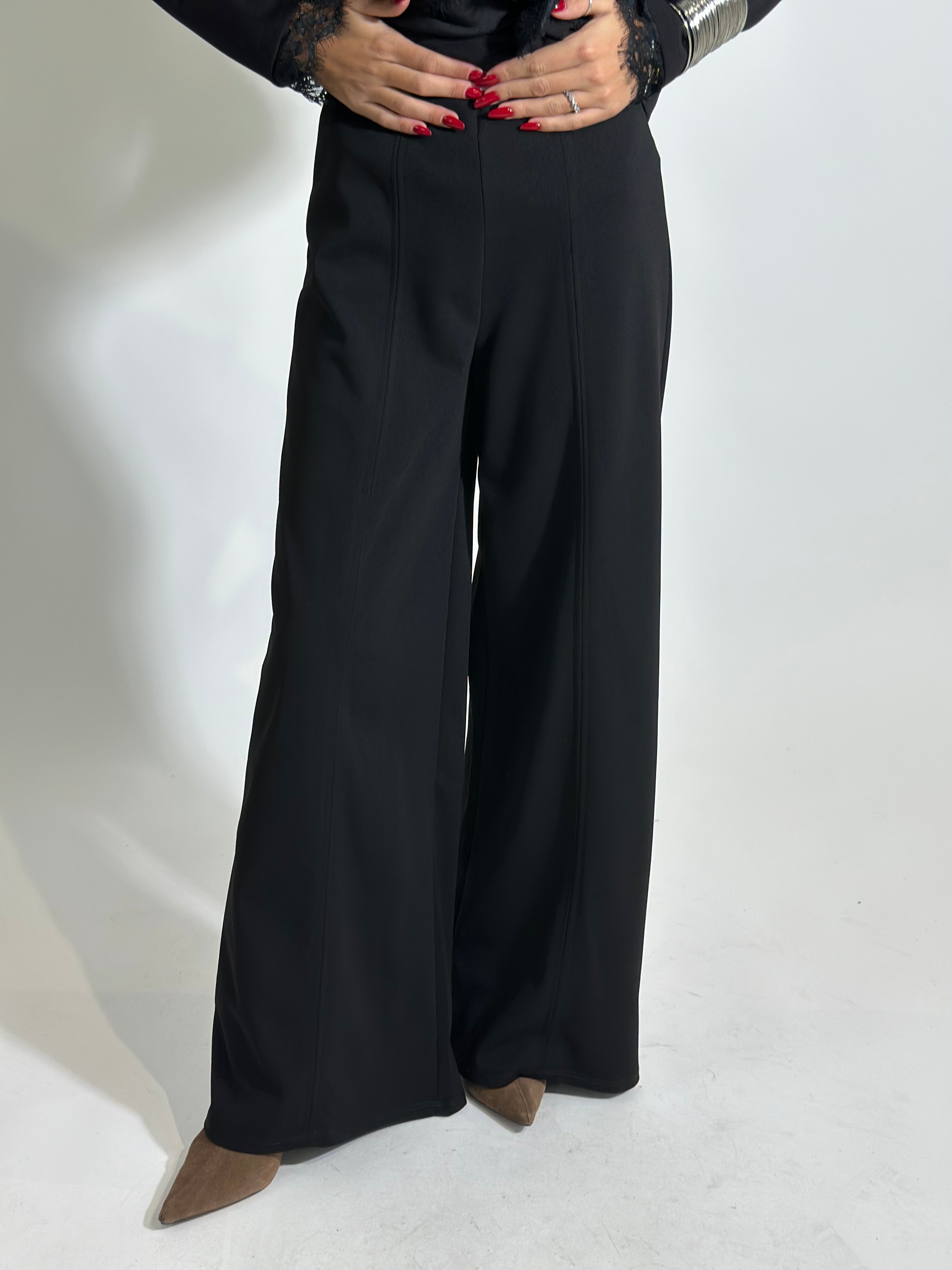 Completo crep pizzo 5579 NERO