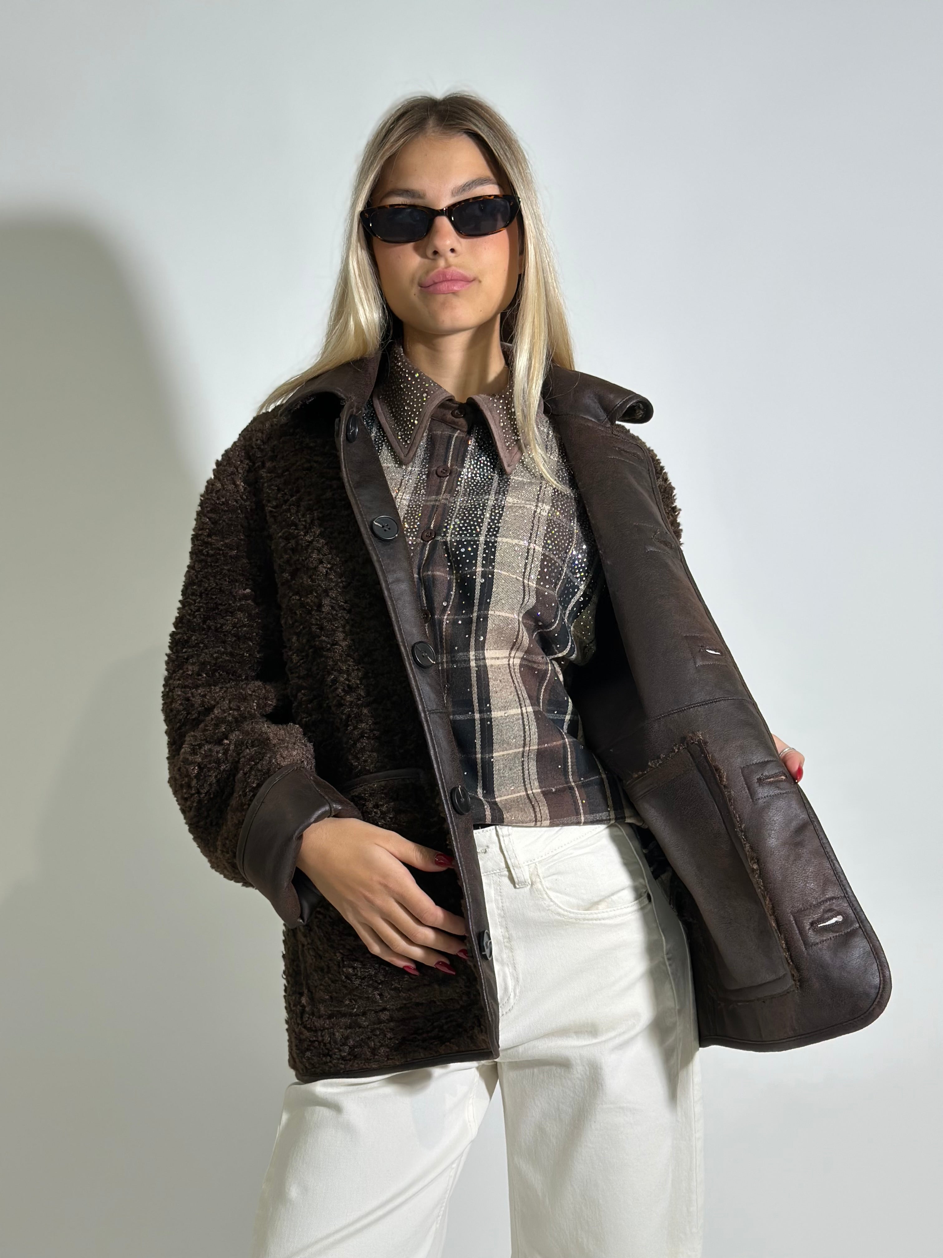 Giacca montone double 30087