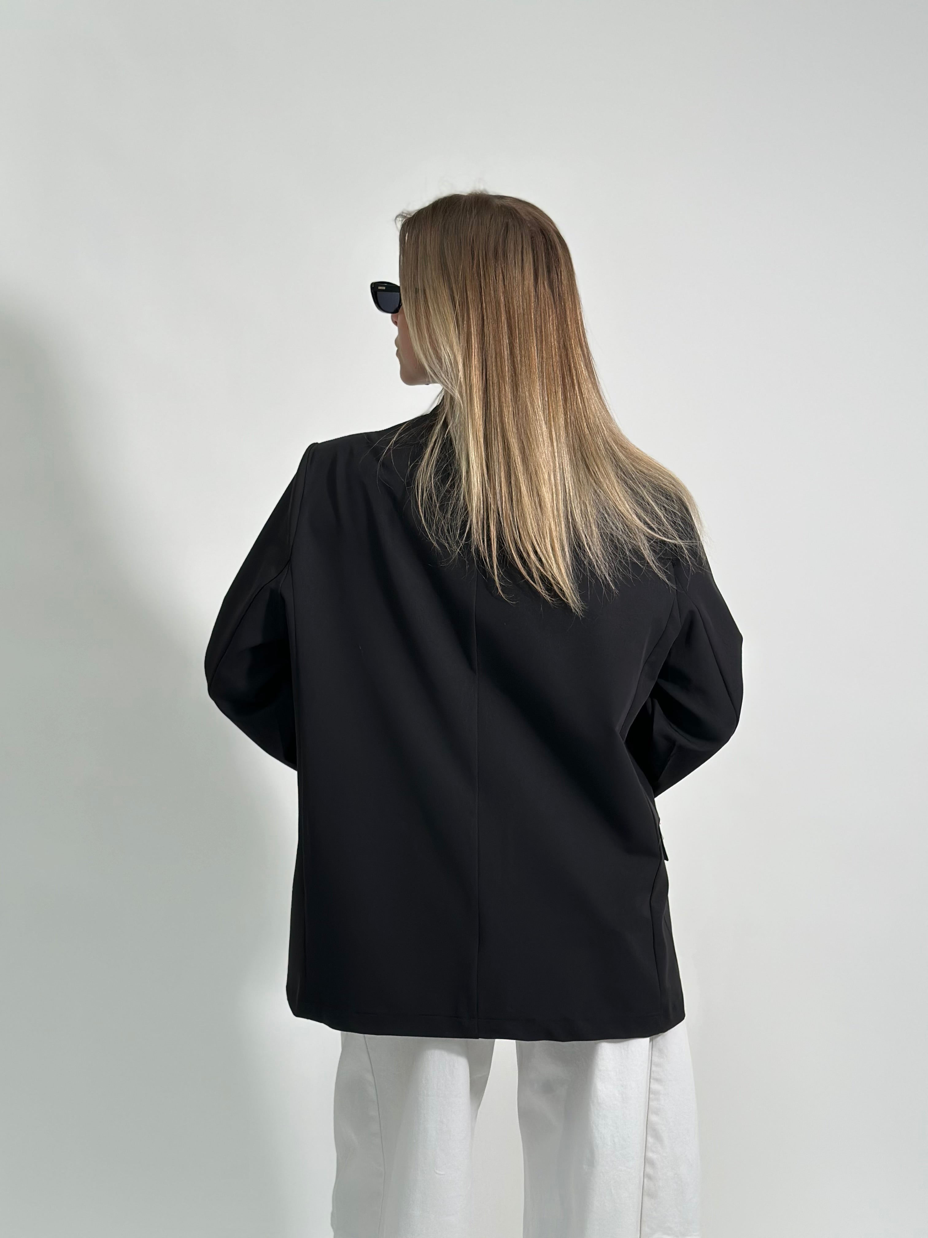 Giacca bottoni 28460 NERO