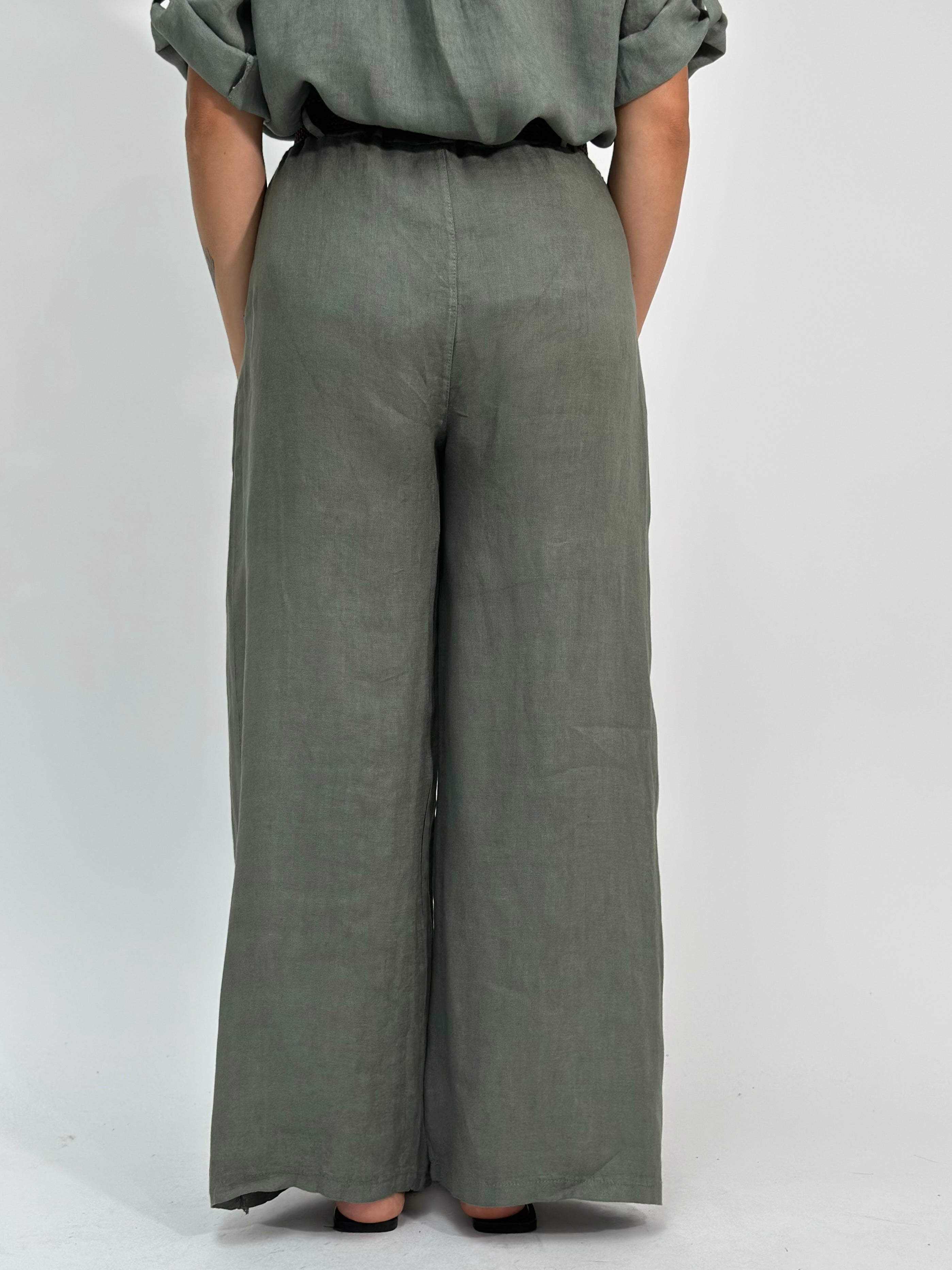 Pantalone lino 22525-B