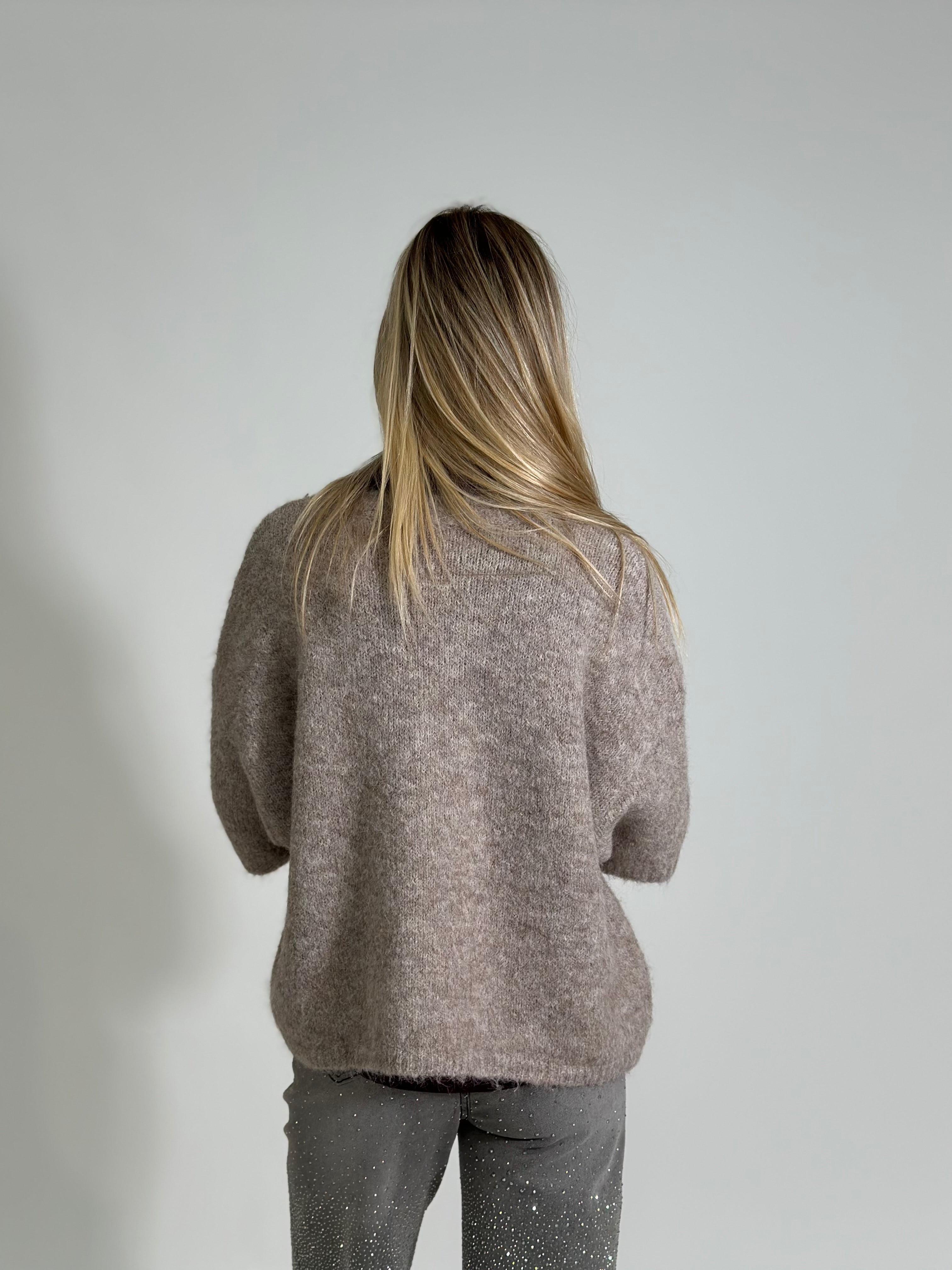 Maglia scatoletta A25179 ECRU