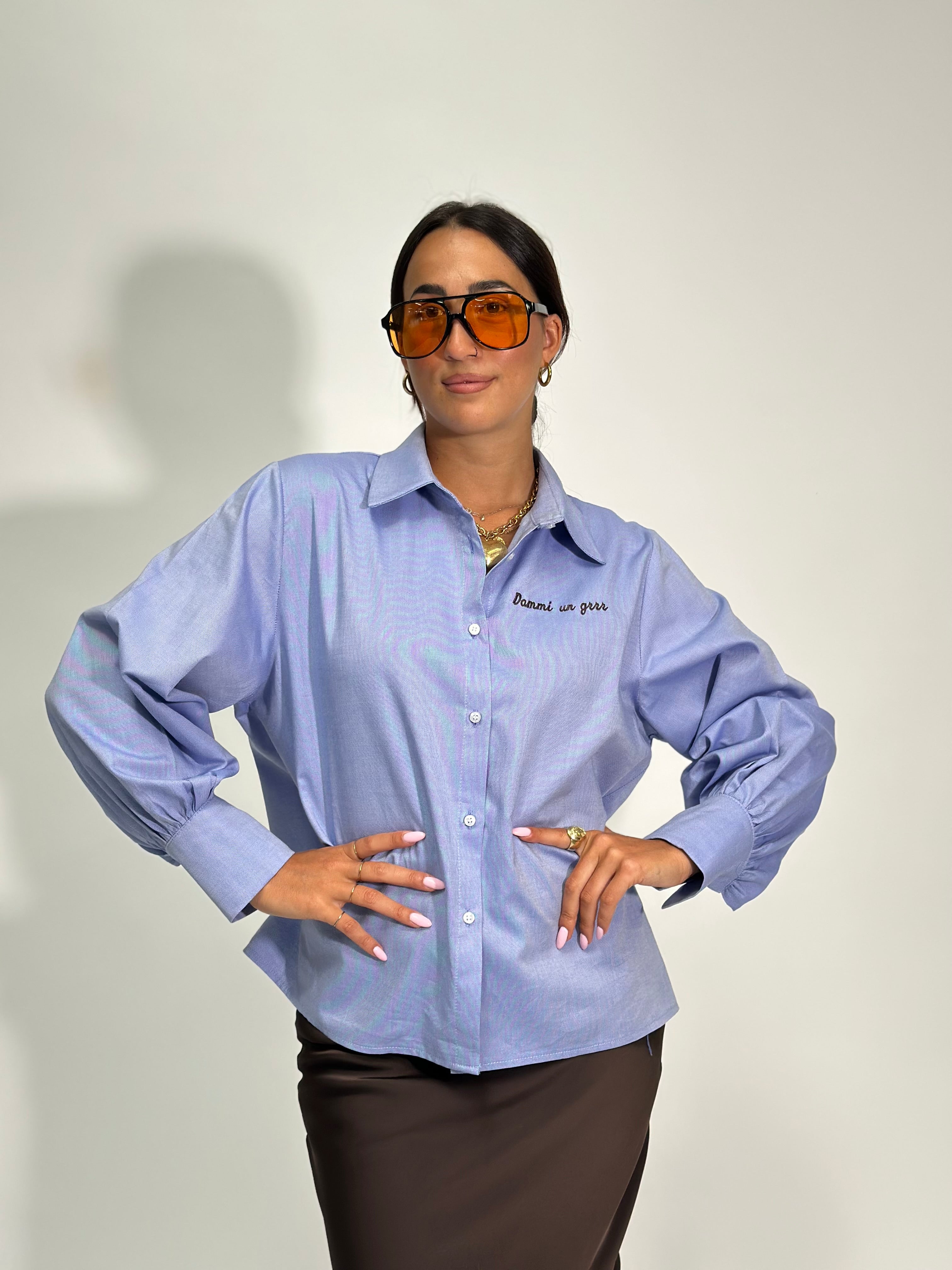 Camicia Grrr 27598 AZZURRO