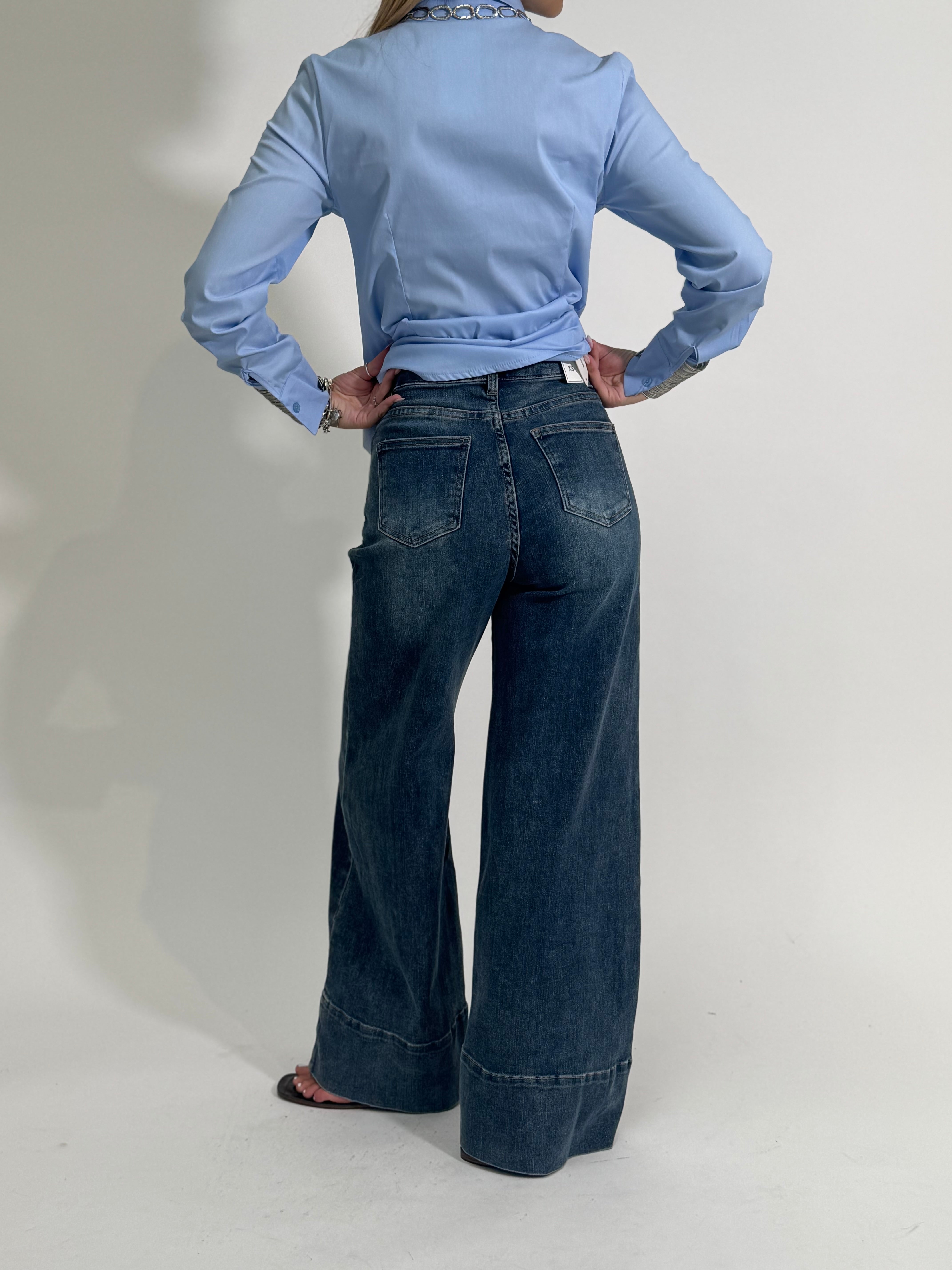 Jeans risvolto P281