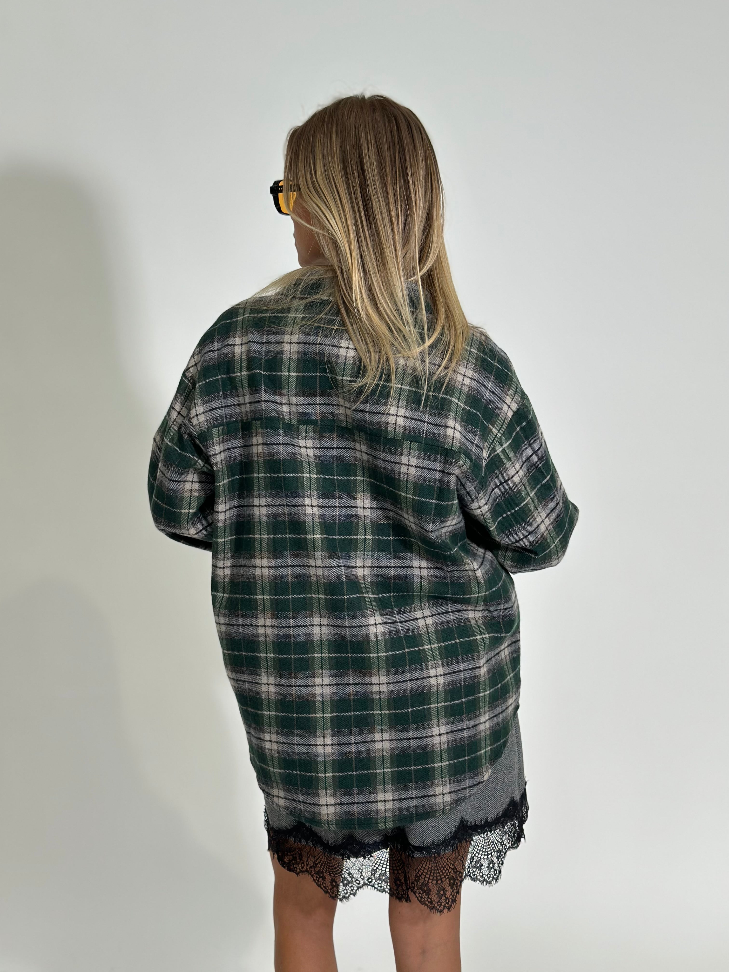 Camicia madras 2735 VERDE