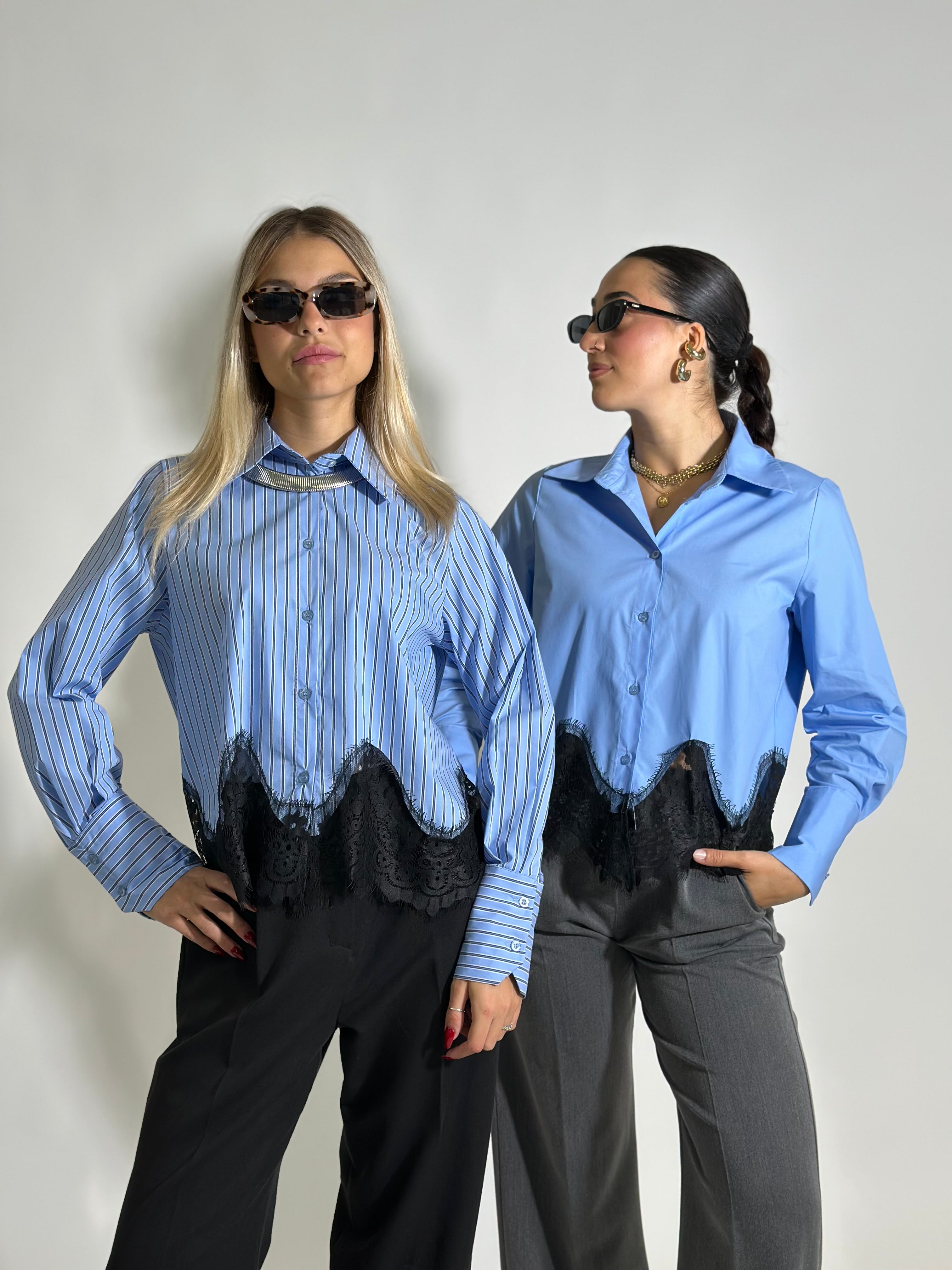 Camicia pizzo 4793-U