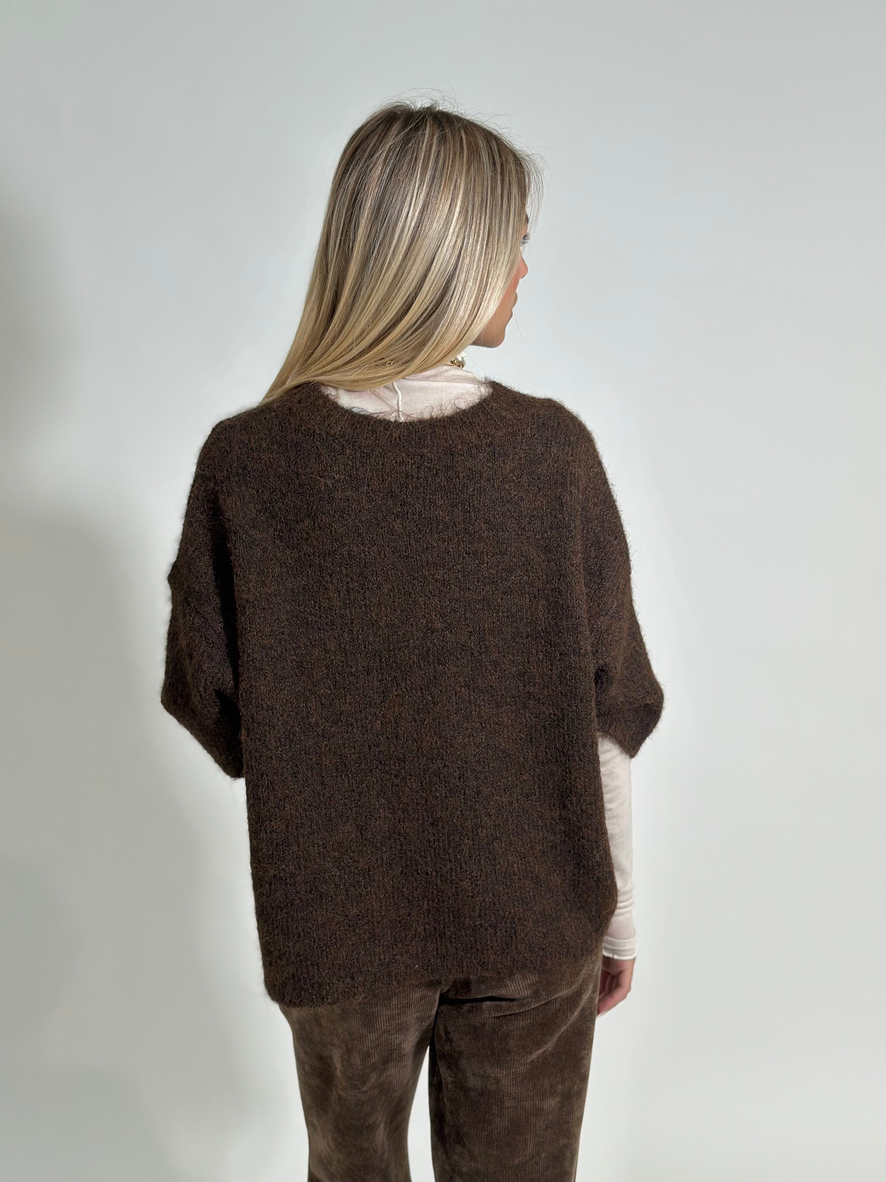 Maglia scatoletta A25179 MORO
