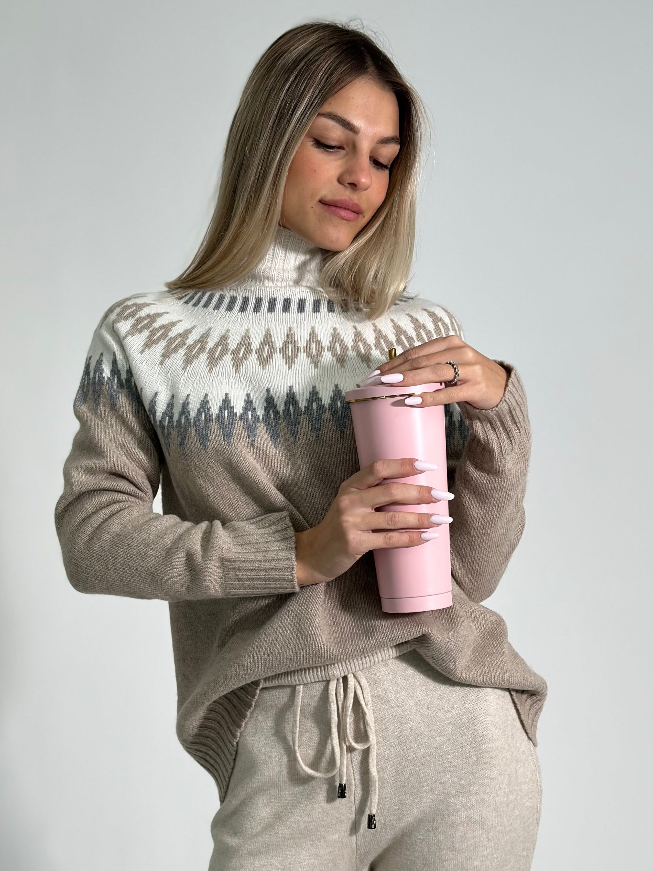 Maglia norvegese 8240 BEIGE