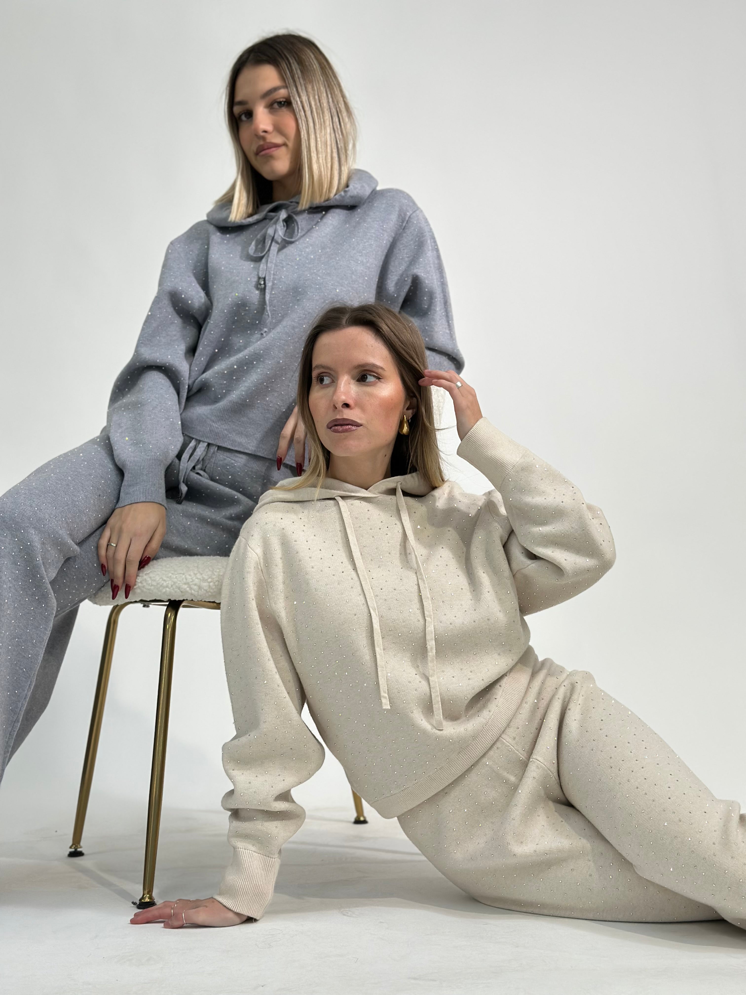 Completo strass C684AB