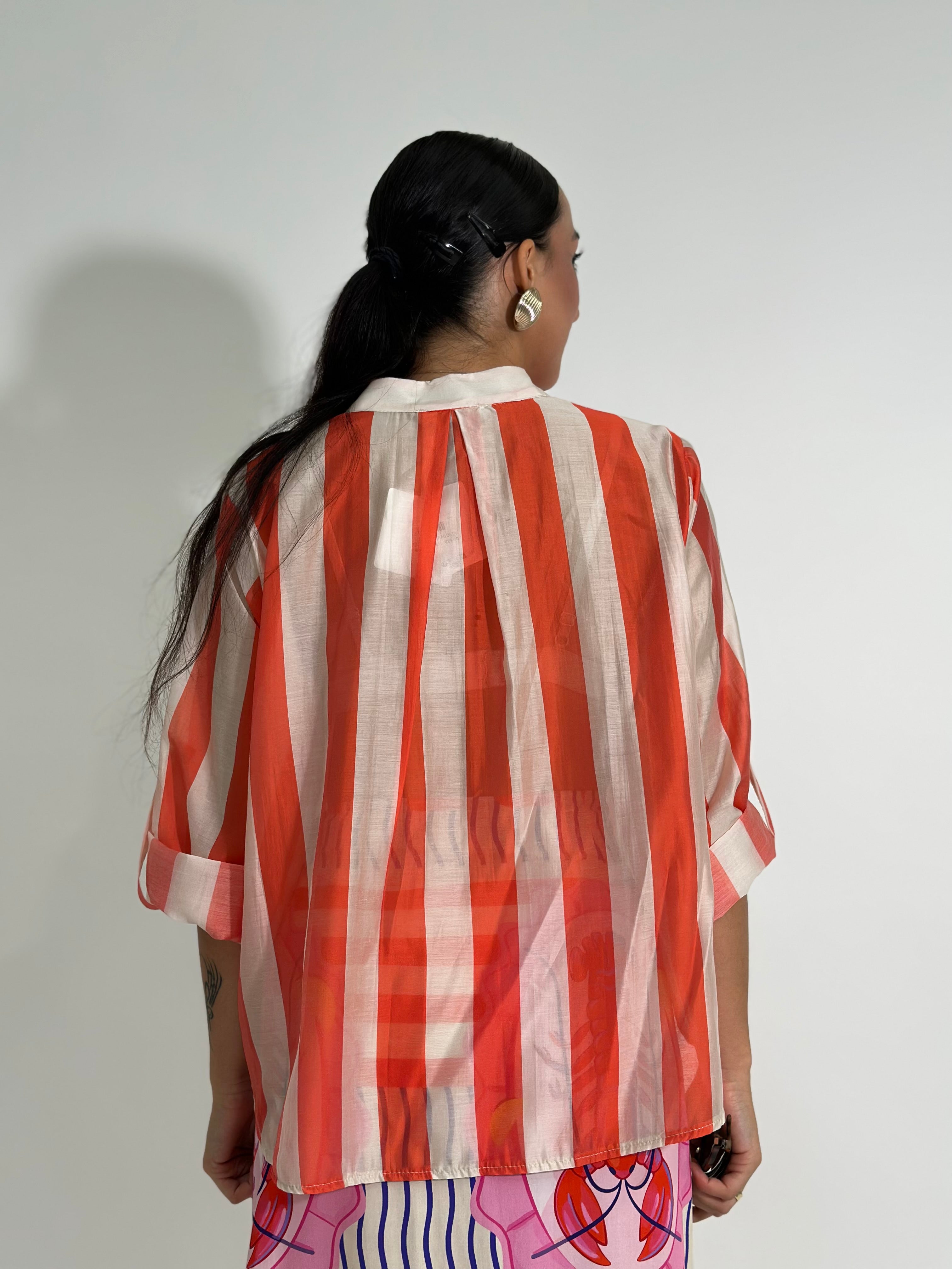 Camicia riga 21504 ARAGOSTA
