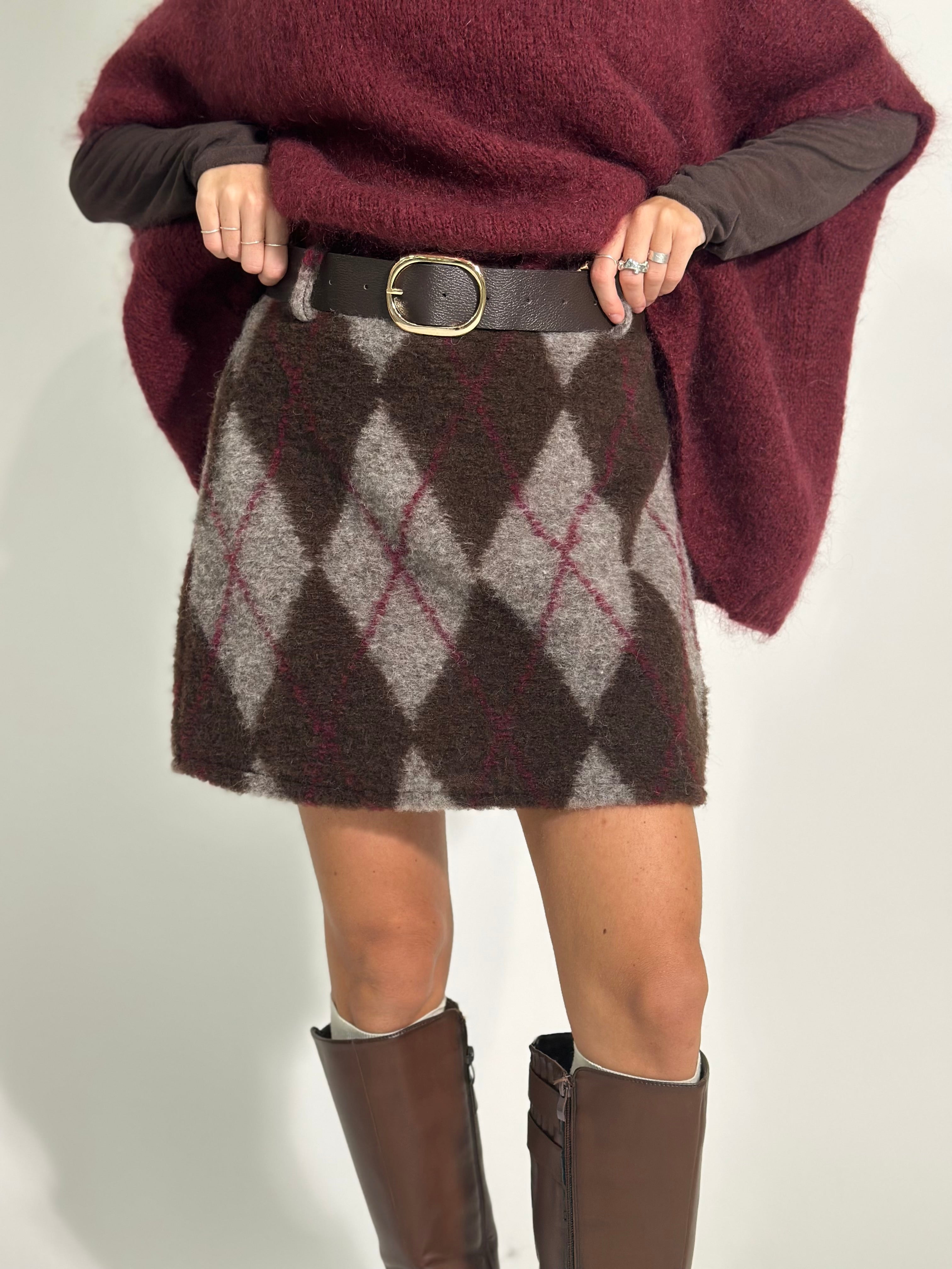 Gonna rombi 9705 MORO