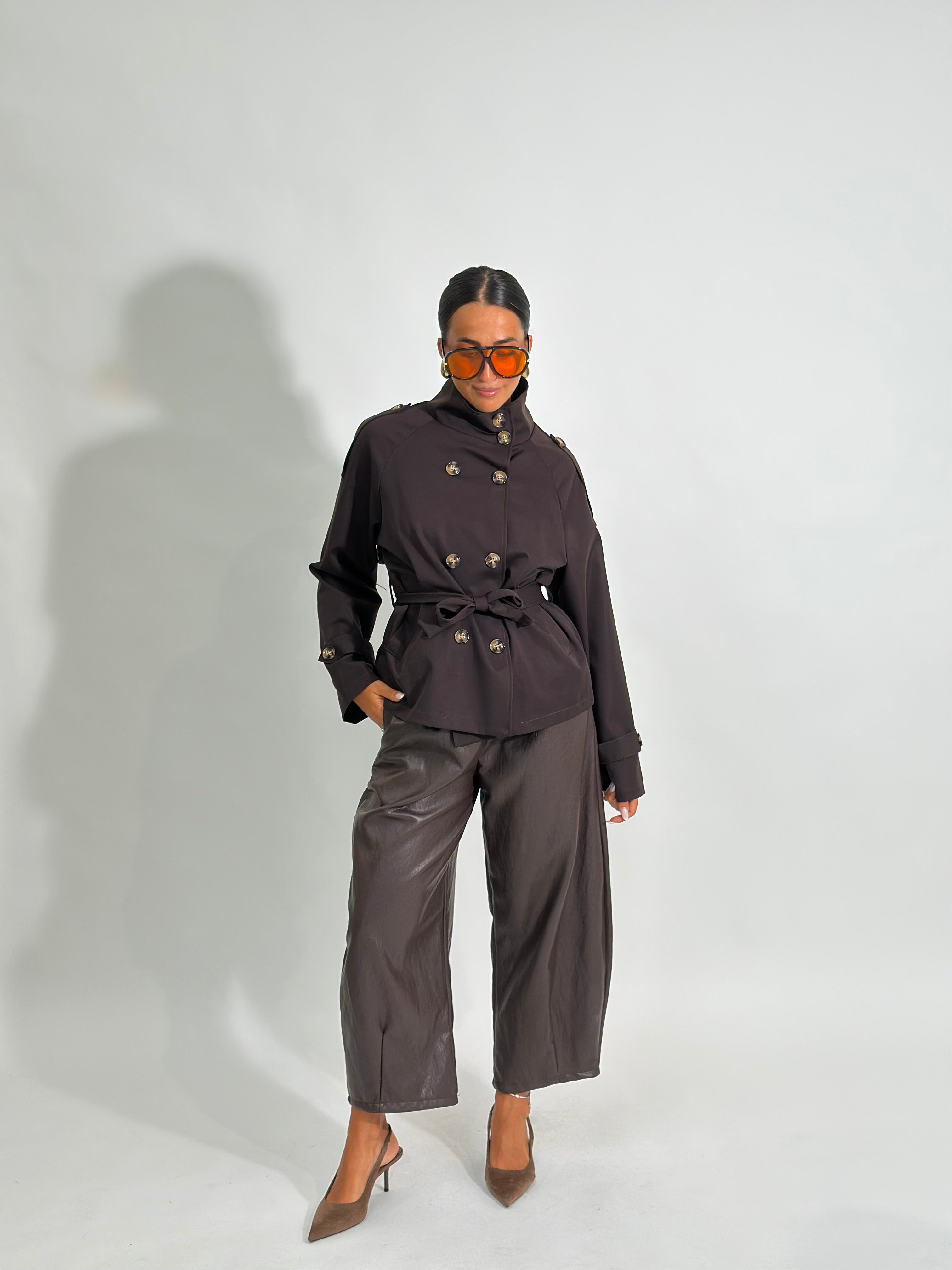 Pantalone ecopelle 67625