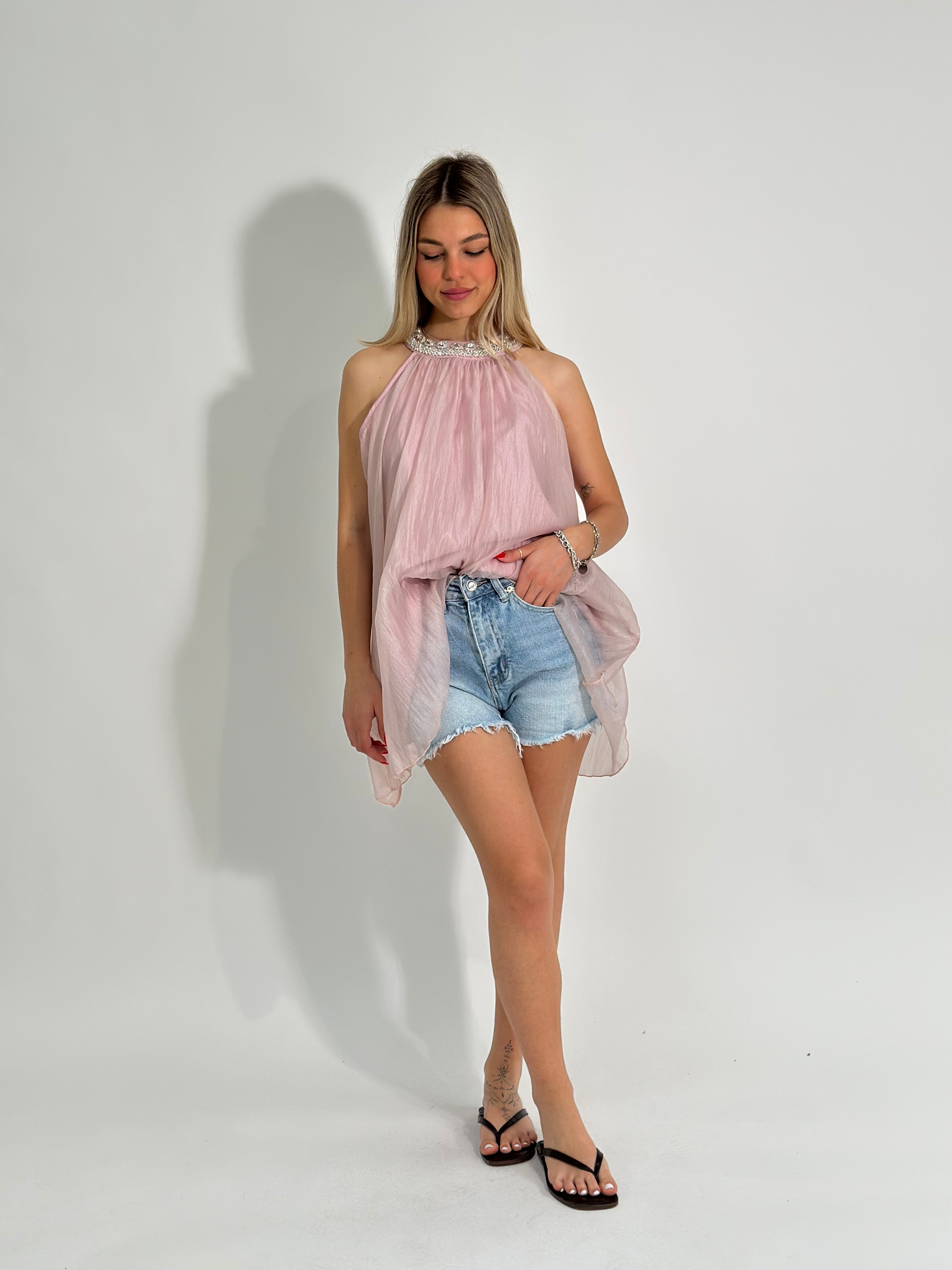 Shorts strass F131