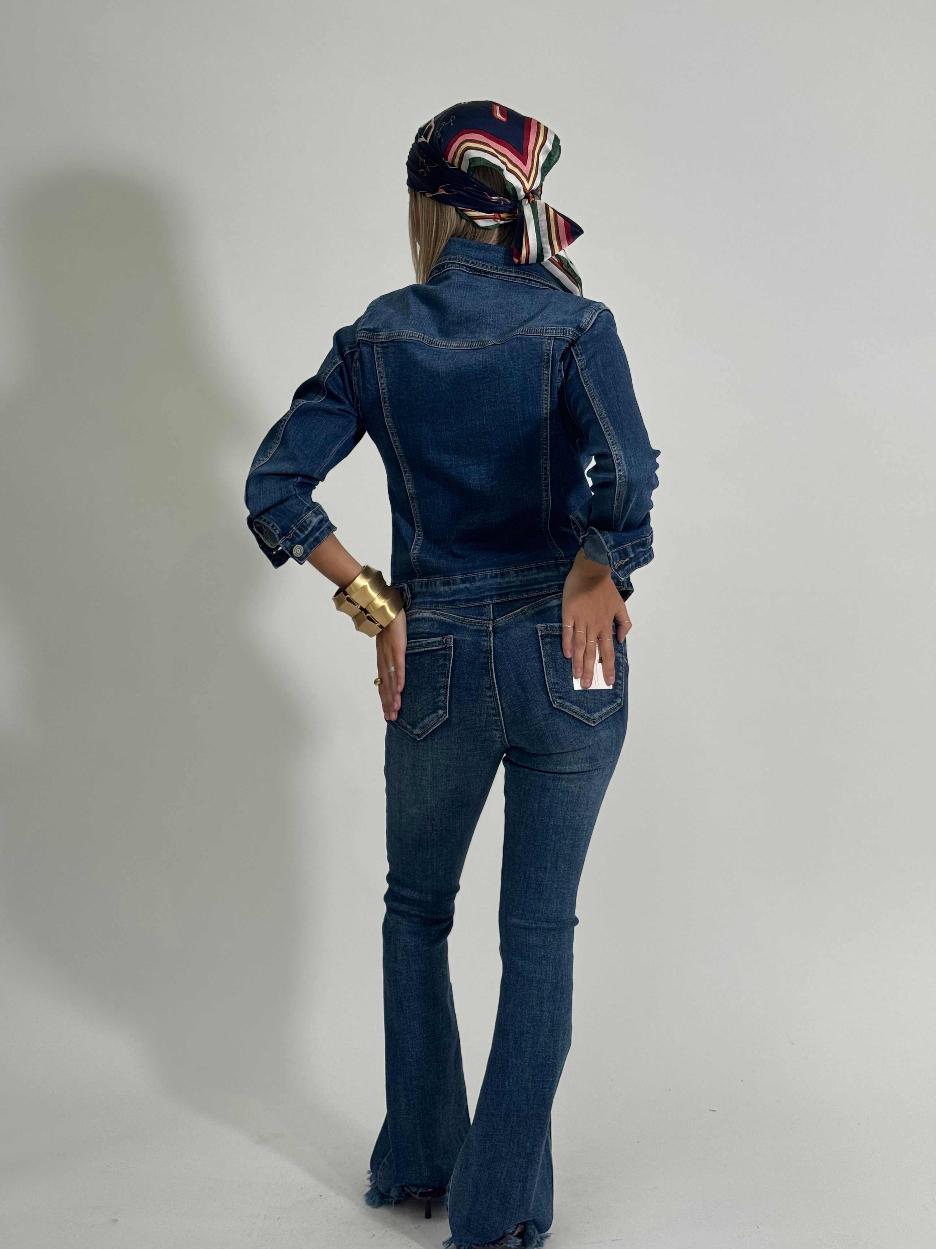Jeans zampetta L1006