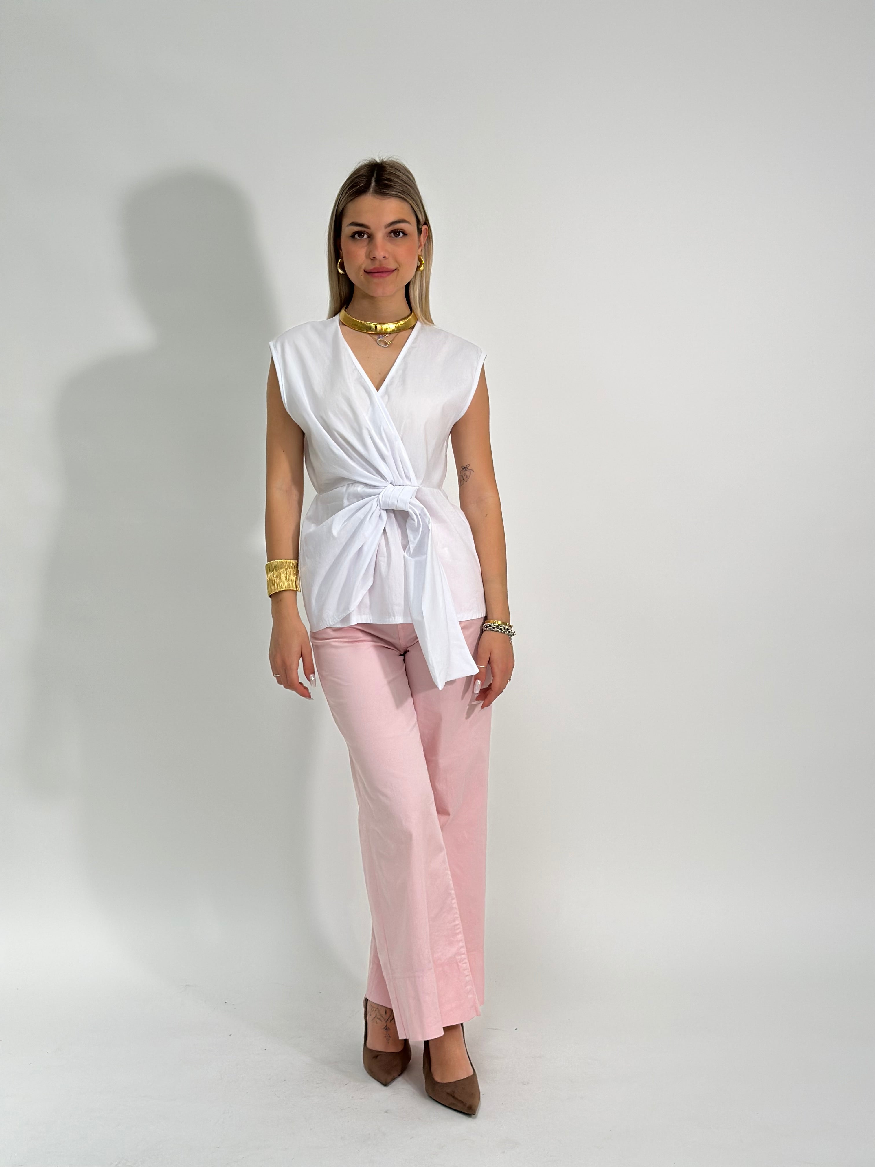 Pantalone gaucho 2519 ROSA