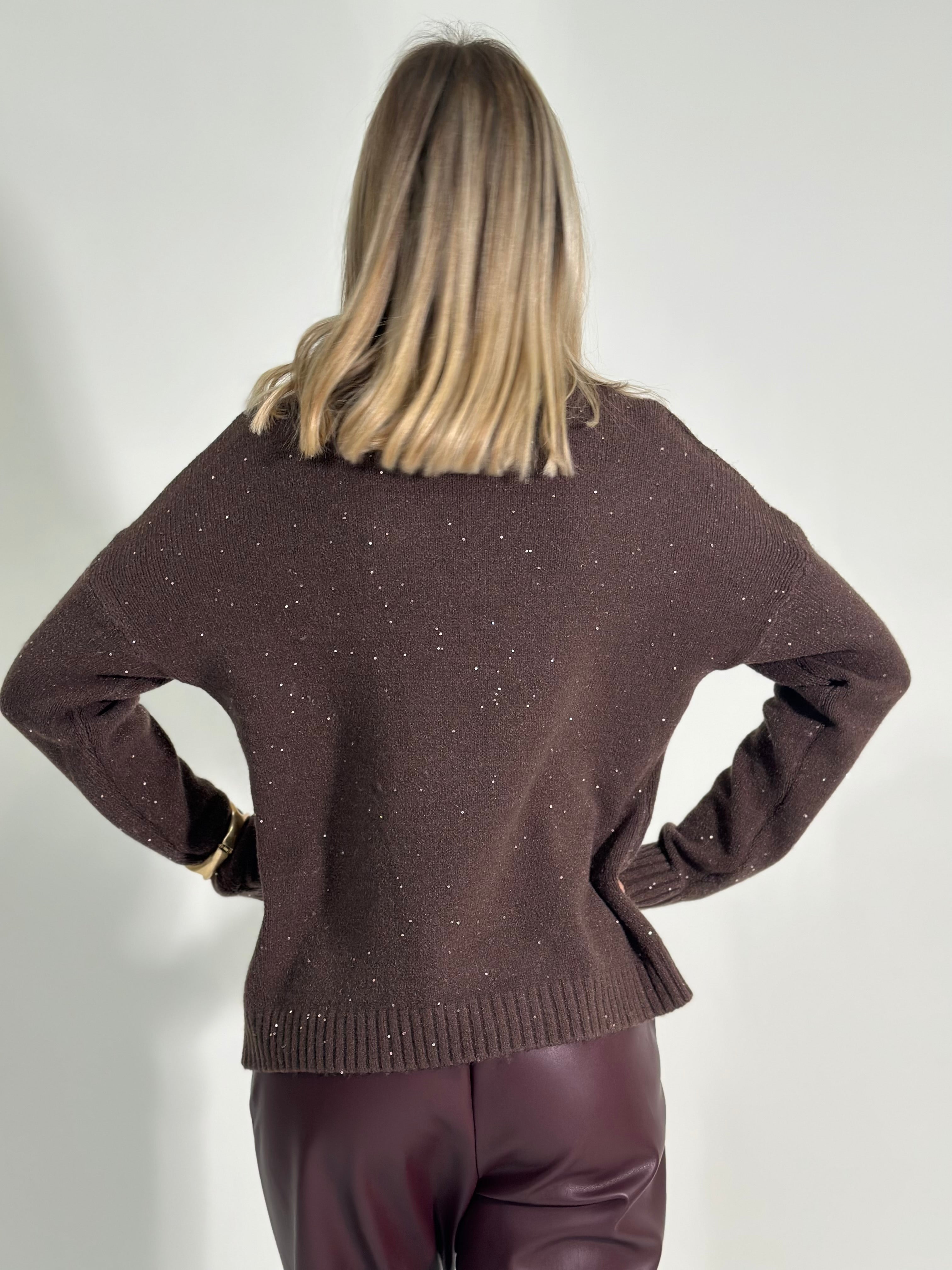 Maglia paillettes 25100