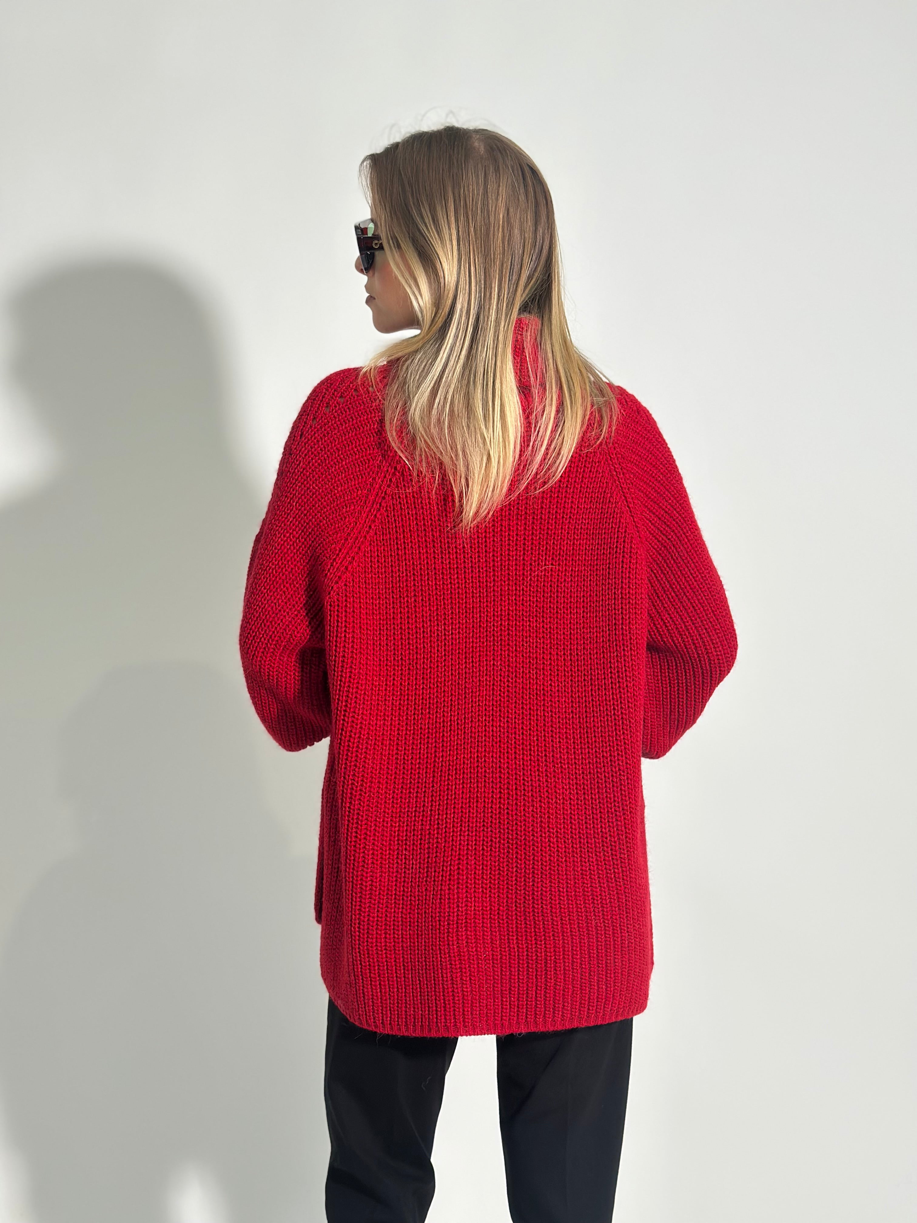 Maglia coste inglese 10343 ROSSO