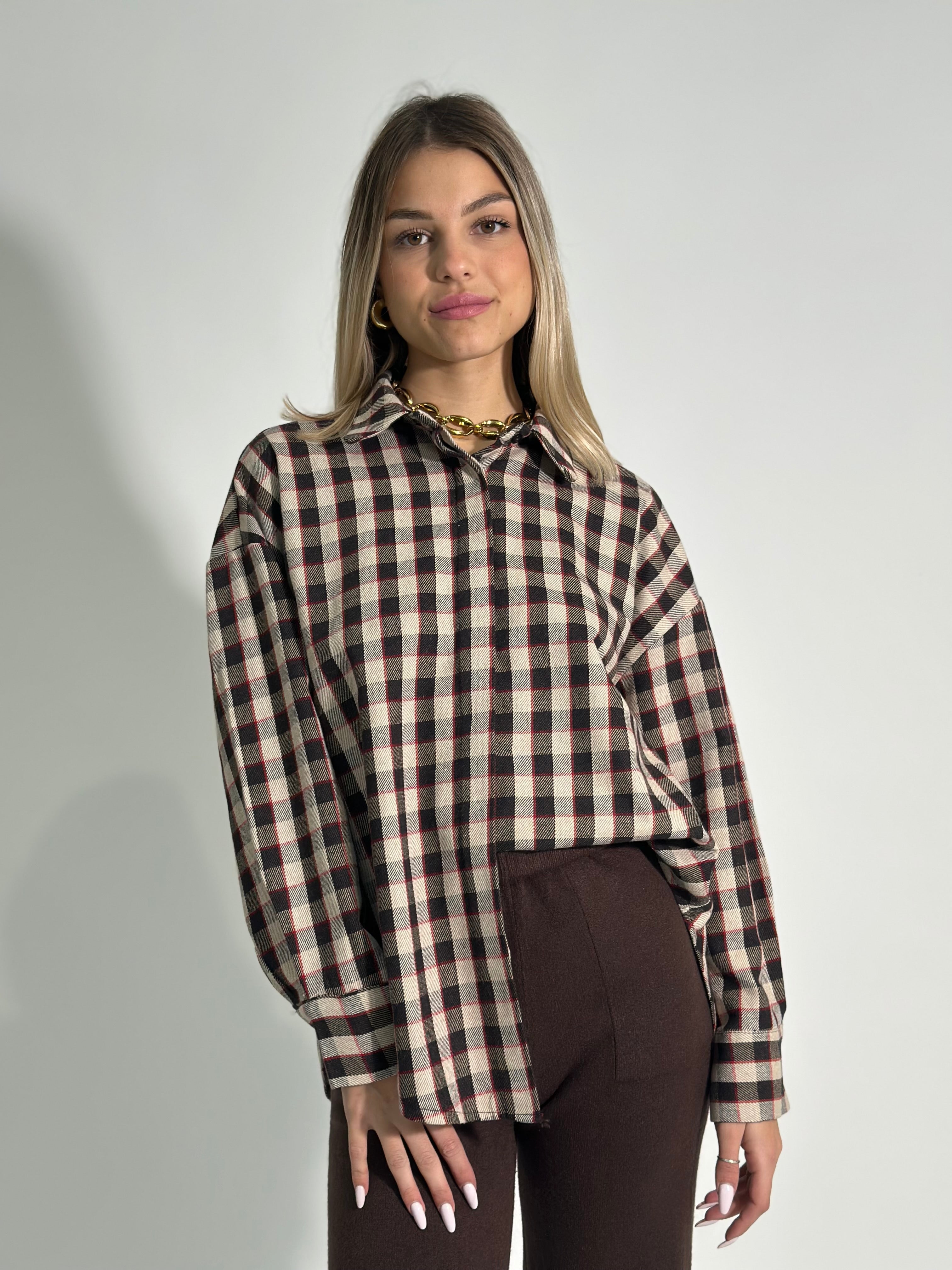 Camicia a quadri 3665-2