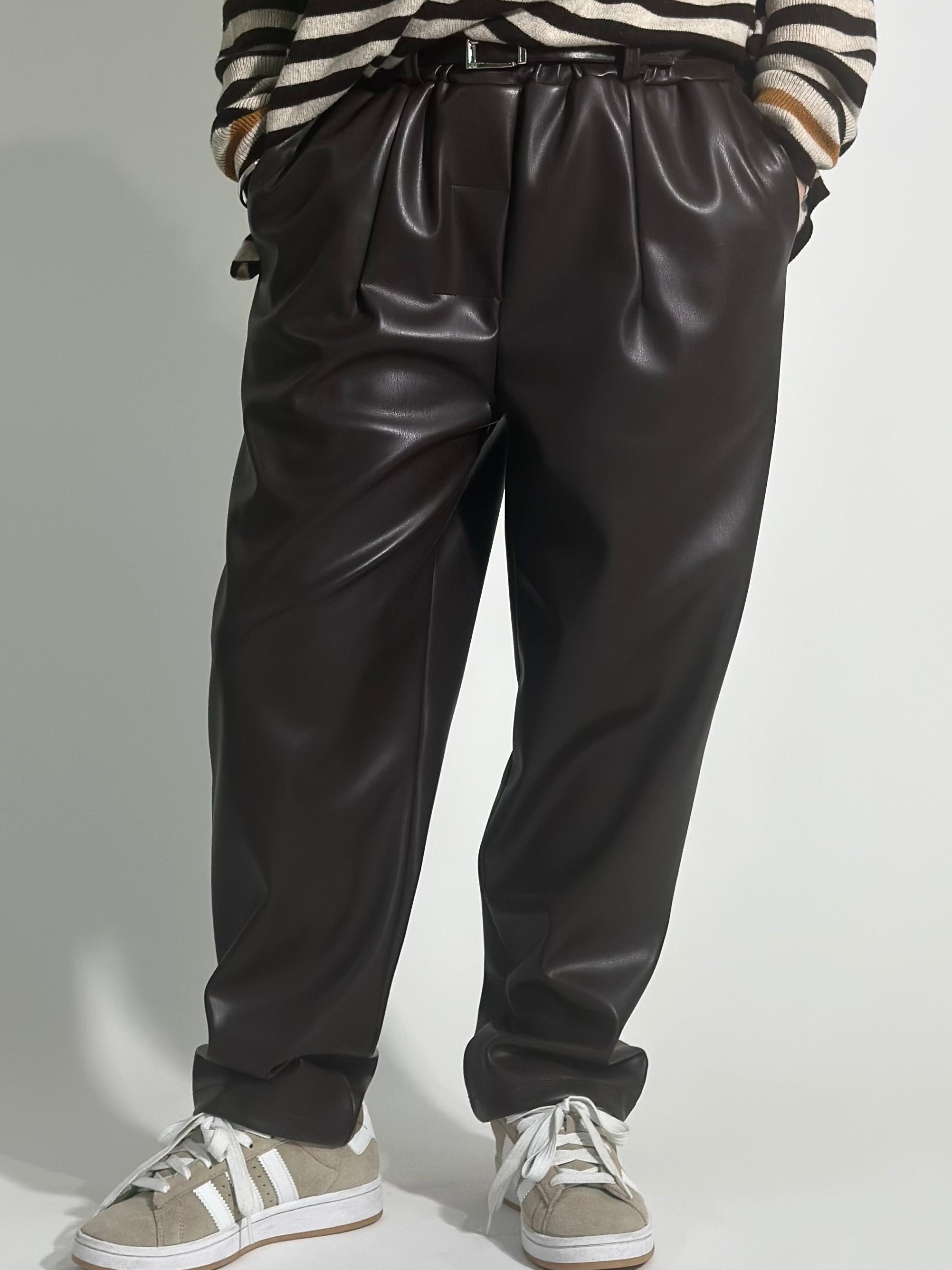 Pantalone Ecopelle 22551 MORO